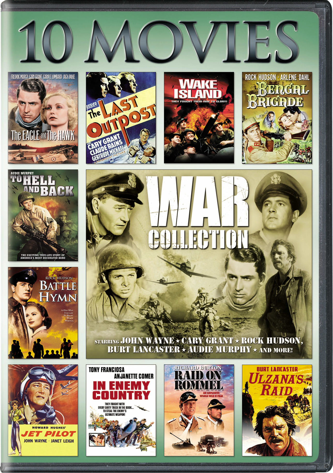 War: 10-Movie Collection (Box Set) - DVD   - War Movies On DVD - Movies On GRUV