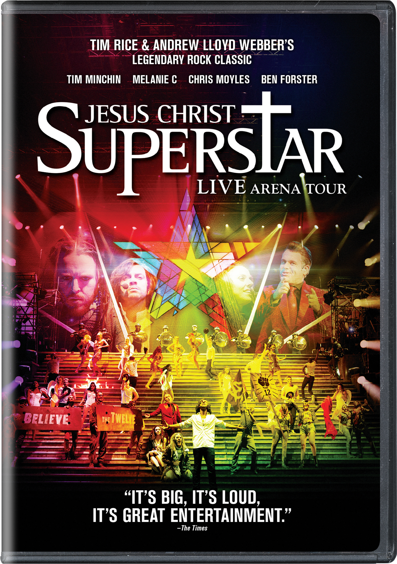 Jesus Christ Superstar - Live Arena Tour 2012 - DVD [ 2012 ]  - Stage Musicals Music On DVD