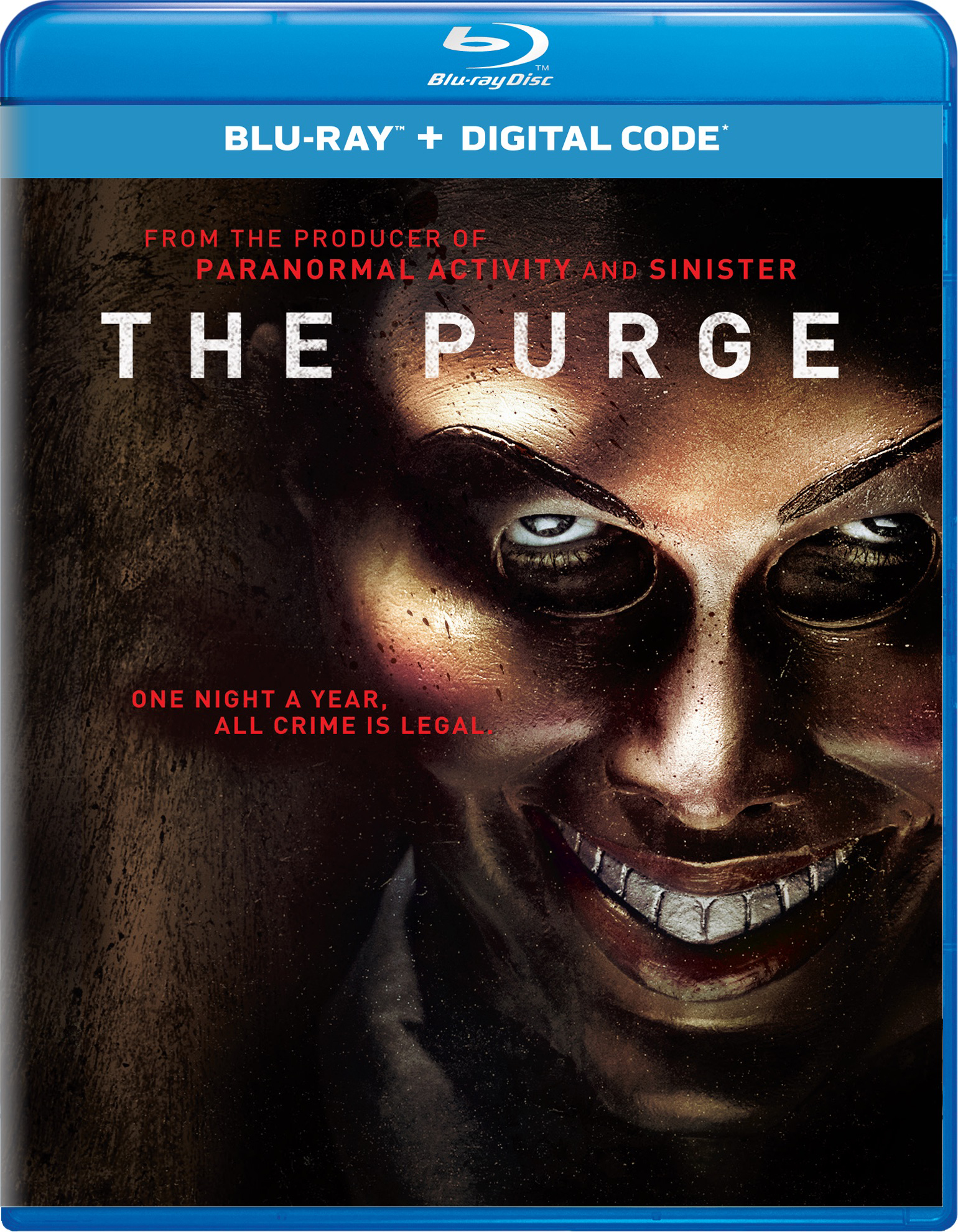 The Purge (Blu-ray + Digital HD) - Blu-ray [ 2013 ]  - Horror Movies On Blu-ray - Movies On GRUV