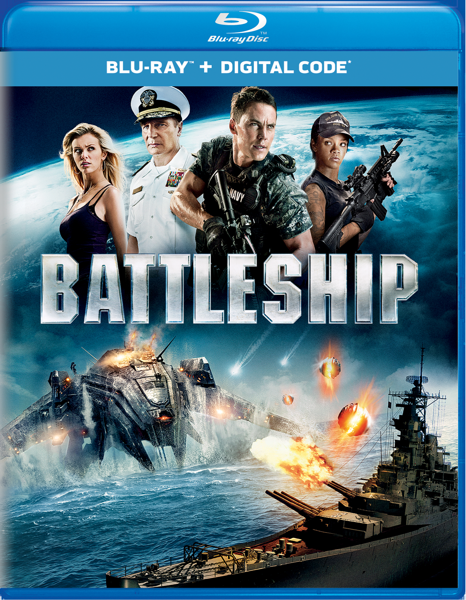 Battleship (Digital) - Blu-ray [ 2012 ]  - Sci Fi Movies On Blu-ray - Movies On GRUV