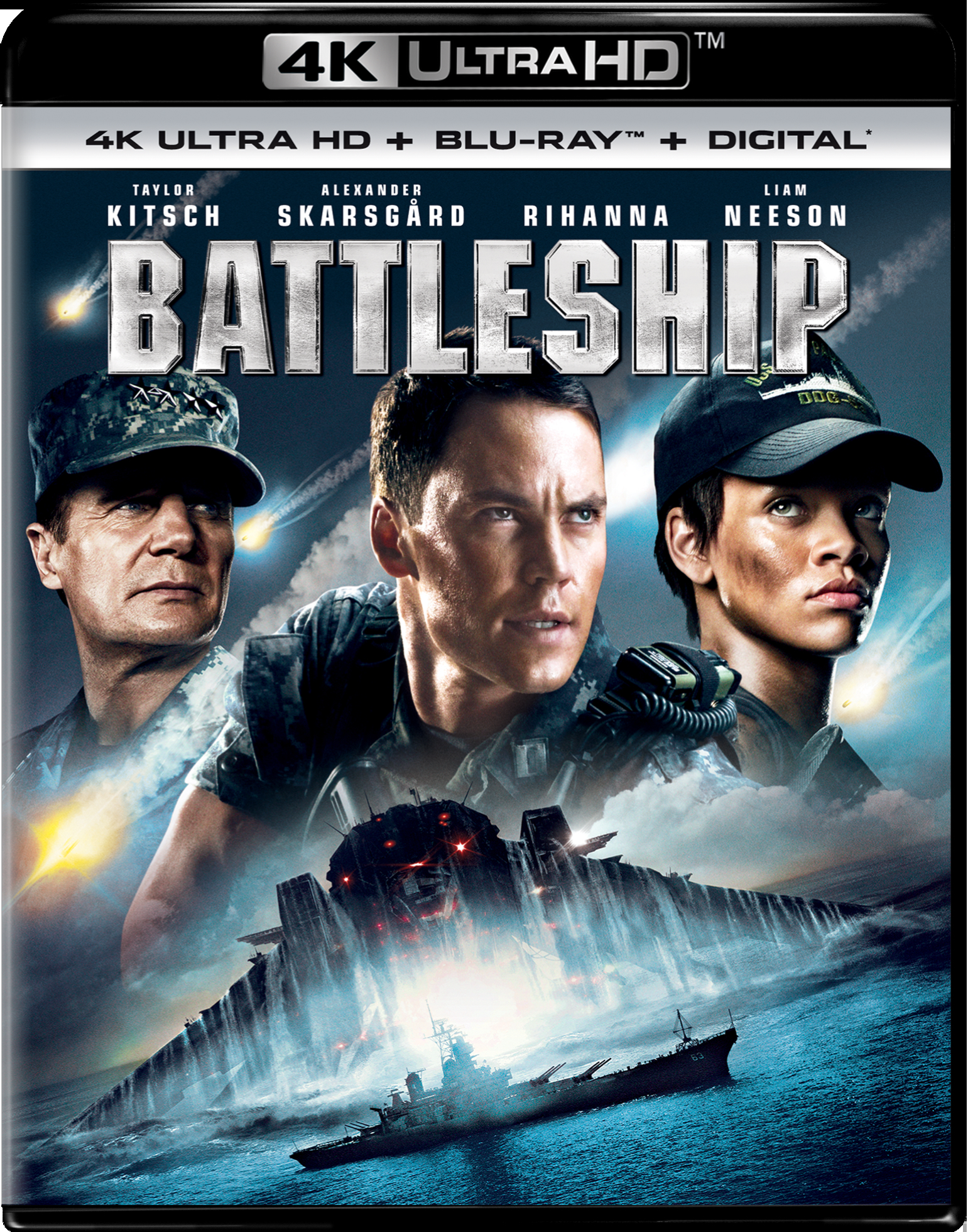 Battleship (4K Ultra HD) - UHD [ 2012 ]  - Sci Fi Movies On 4K Ultra HD Blu-ray - Movies On GRUV