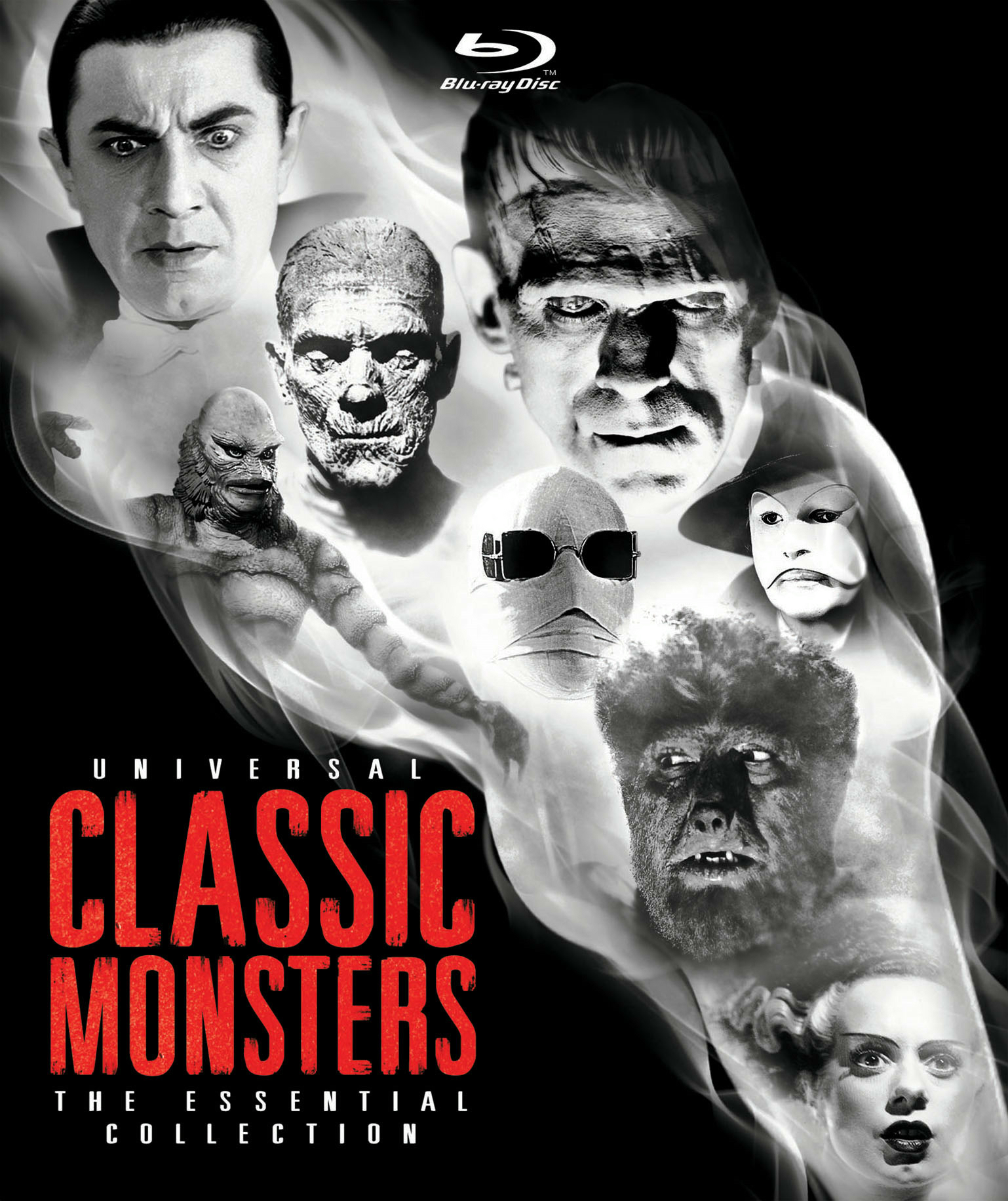 Universal Classic Monsters: The Essential Collection - Blu-ray [ 1954 ]  - Classic Movies On Blu-ray - Movies On GRUV