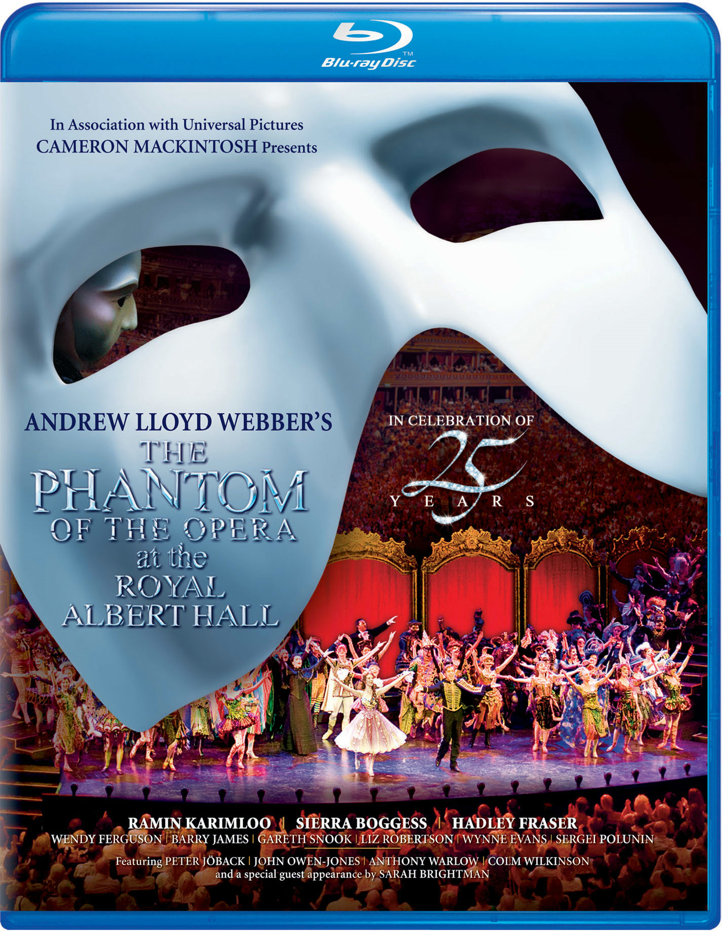 The Phantom Of The Opera At The Albert Hall - 25th Anniversary - Blu-ray [ 2011 ]  - Stage Musicals Music On Blu-ray
