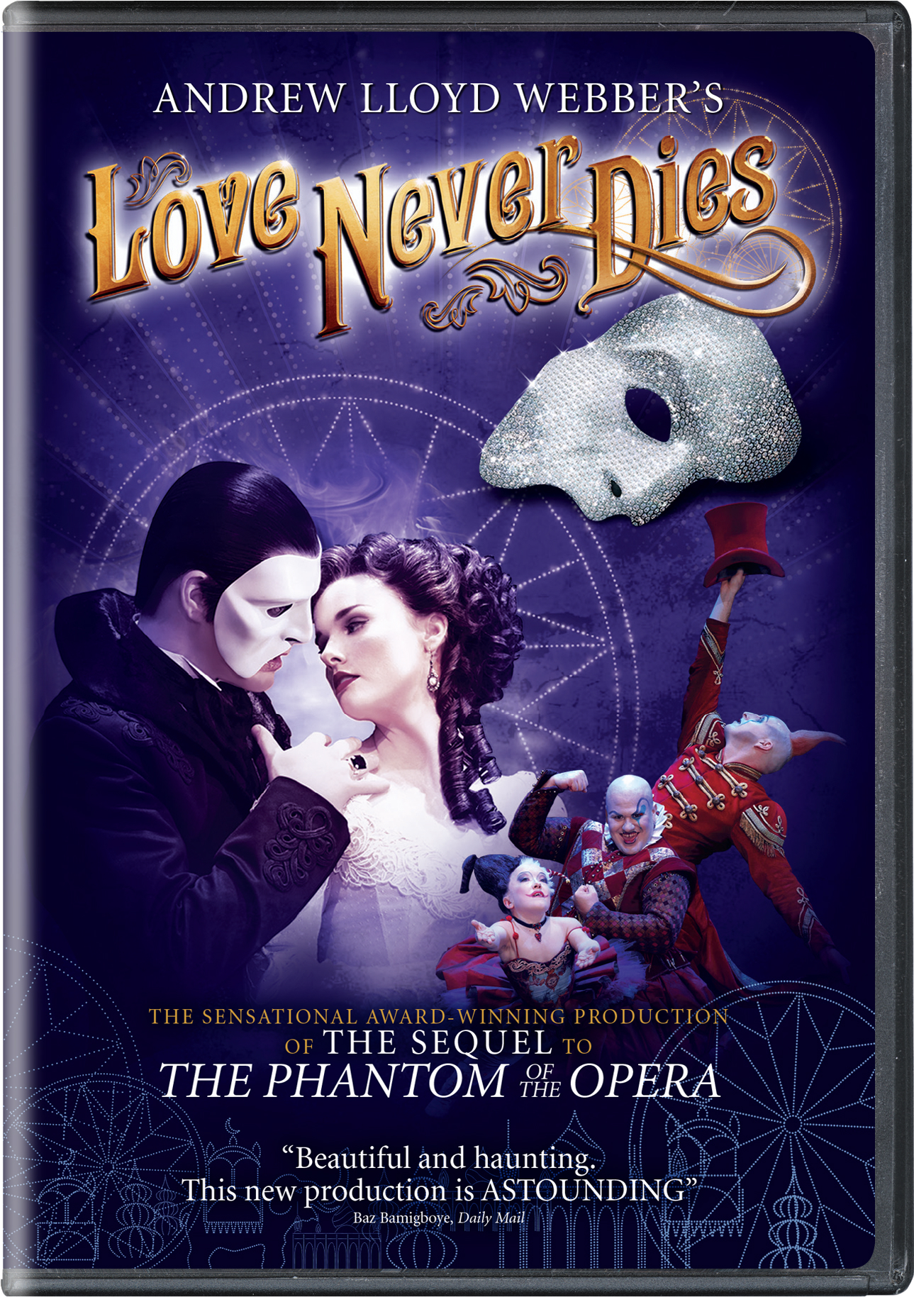 Andrew Lloyd Webber's Love Never Dies - DVD [ 2012 ]  - Stage Musicals Music On DVD