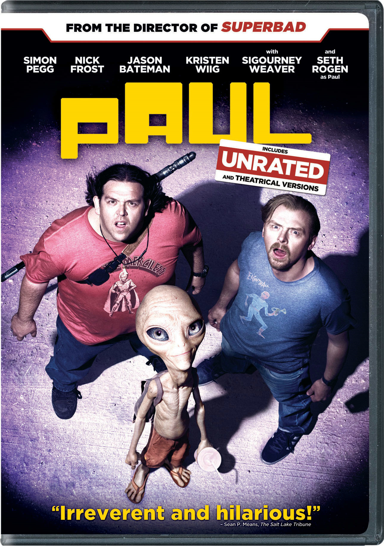 Paul (DVD Widescreen) - DVD [ 2011 ]  - Comedy Movies On DVD - Movies On GRUV