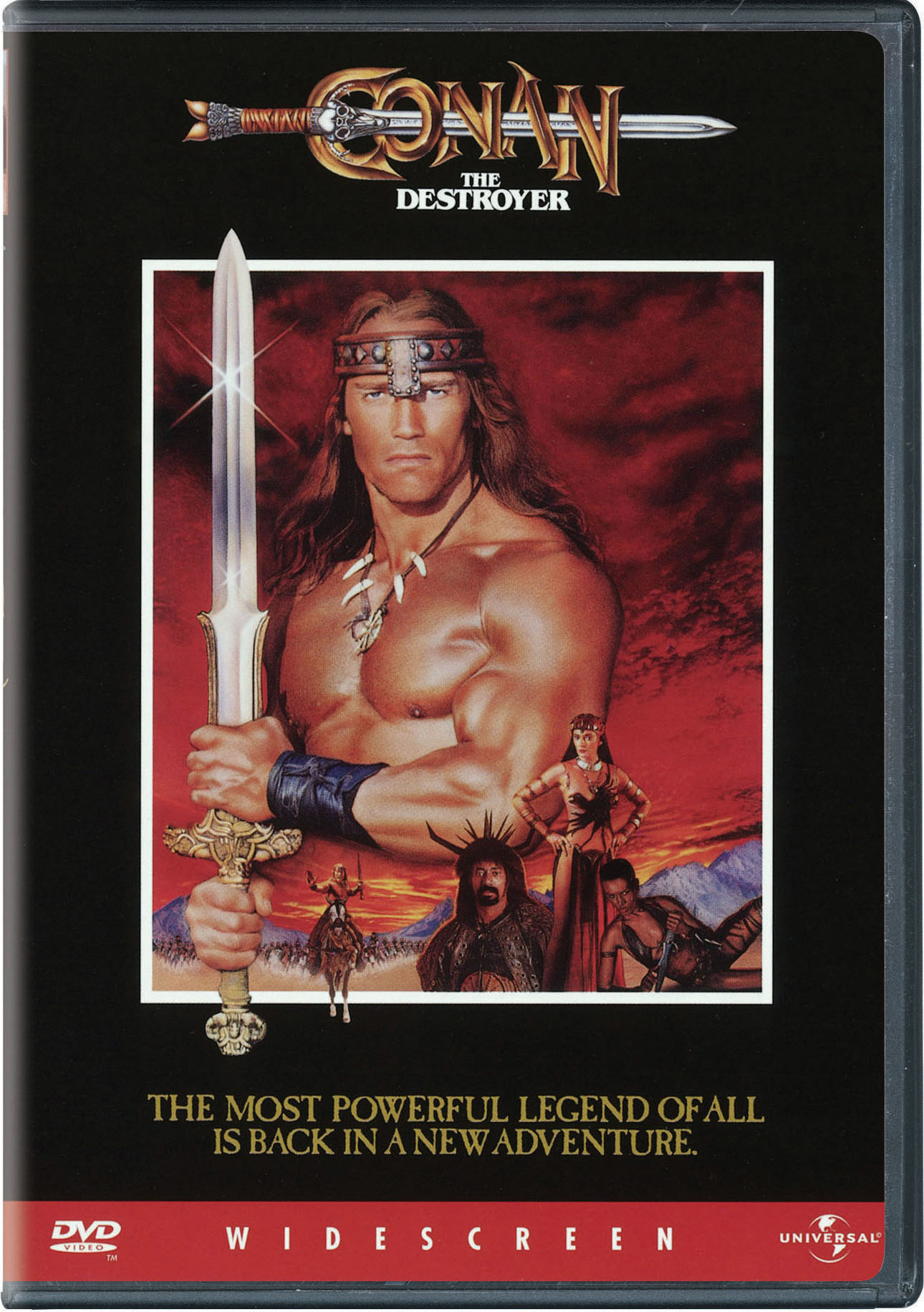 Conan The Destroyer (DVD Snap Case) - DVD [ 1984 ]  - Adventure Movies On DVD - Movies On GRUV