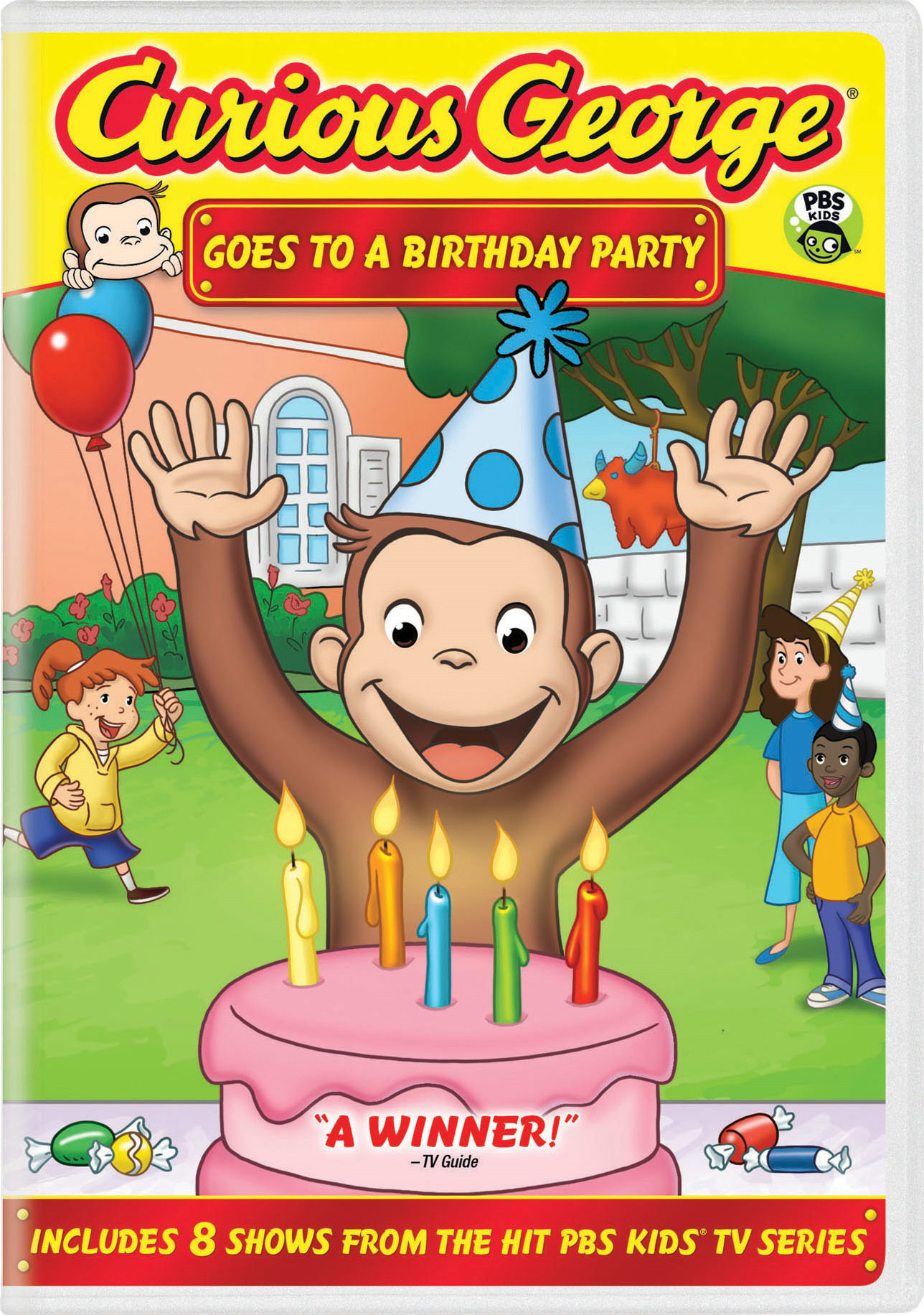 Buy Curious George Goes To A Birthday Party Dvd Gruv
