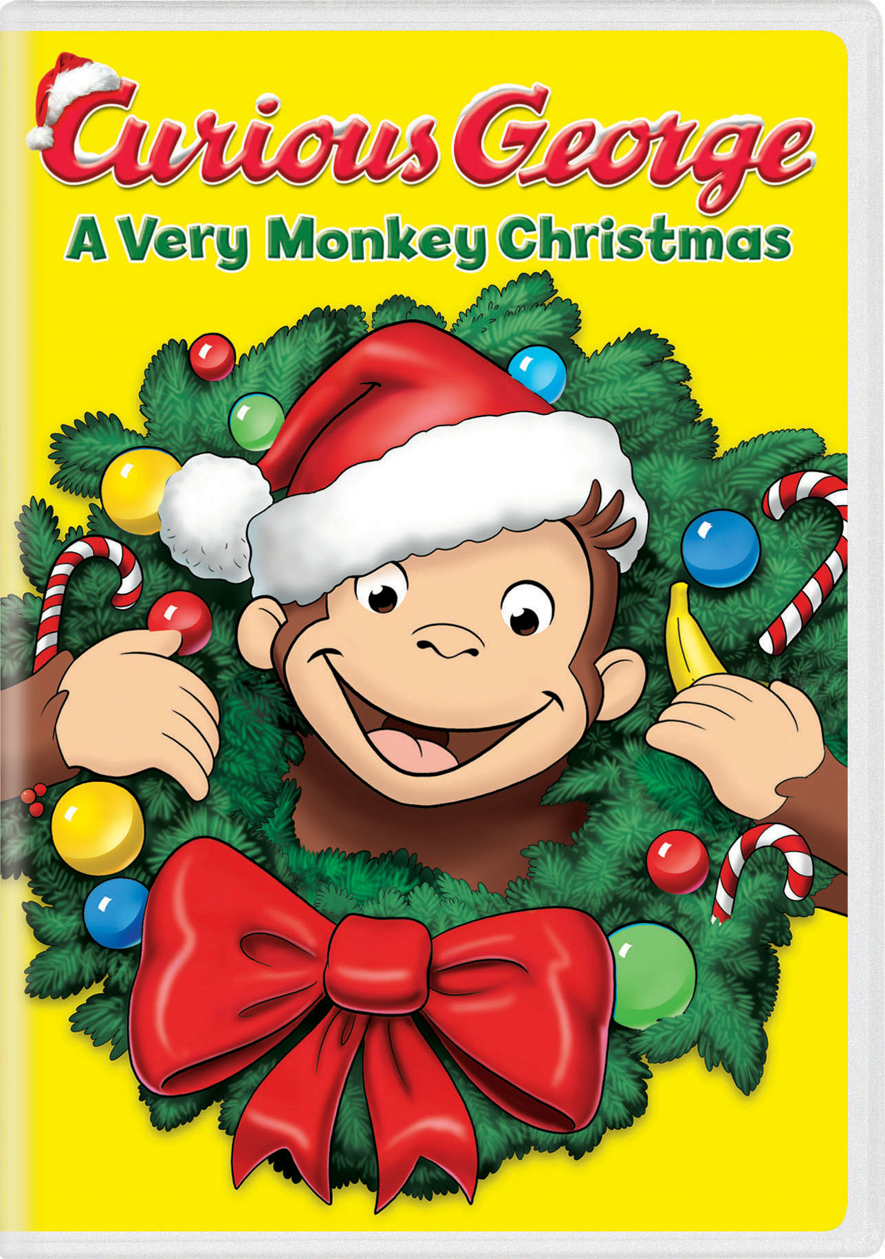 Curious George: A Very Monkey Christmas (2009) - DVD [ 2009 ]  - Children Movies On DVD - Movies On GRUV
