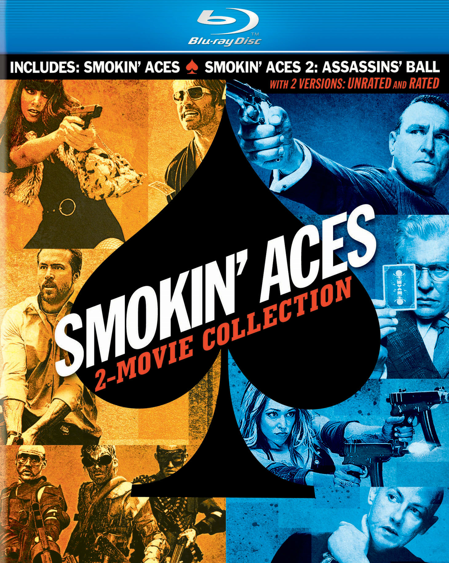 Smokin' Aces/ Smokin' Aces 2 - Assassin's Ball - Blu-ray [ 2010 ]  - Thriller Movies On Blu-ray - Movies On GRUV