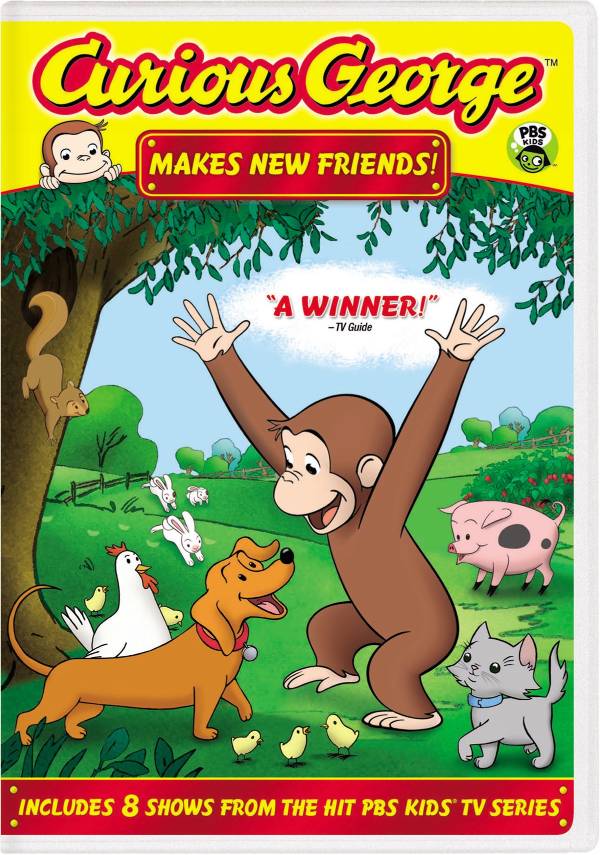 Curious George Makes New Friends Dvd Clickii Com