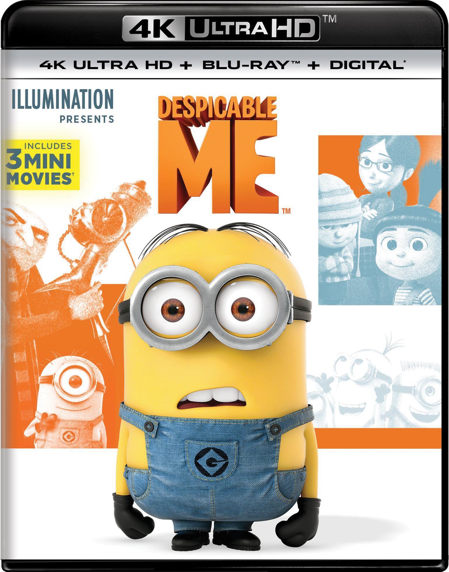 Despicable Me (4K Ultra HD) - UHD [ 2010 ]  - Animation Movies On 4K Ultra HD Blu-ray - Movies On GRUV