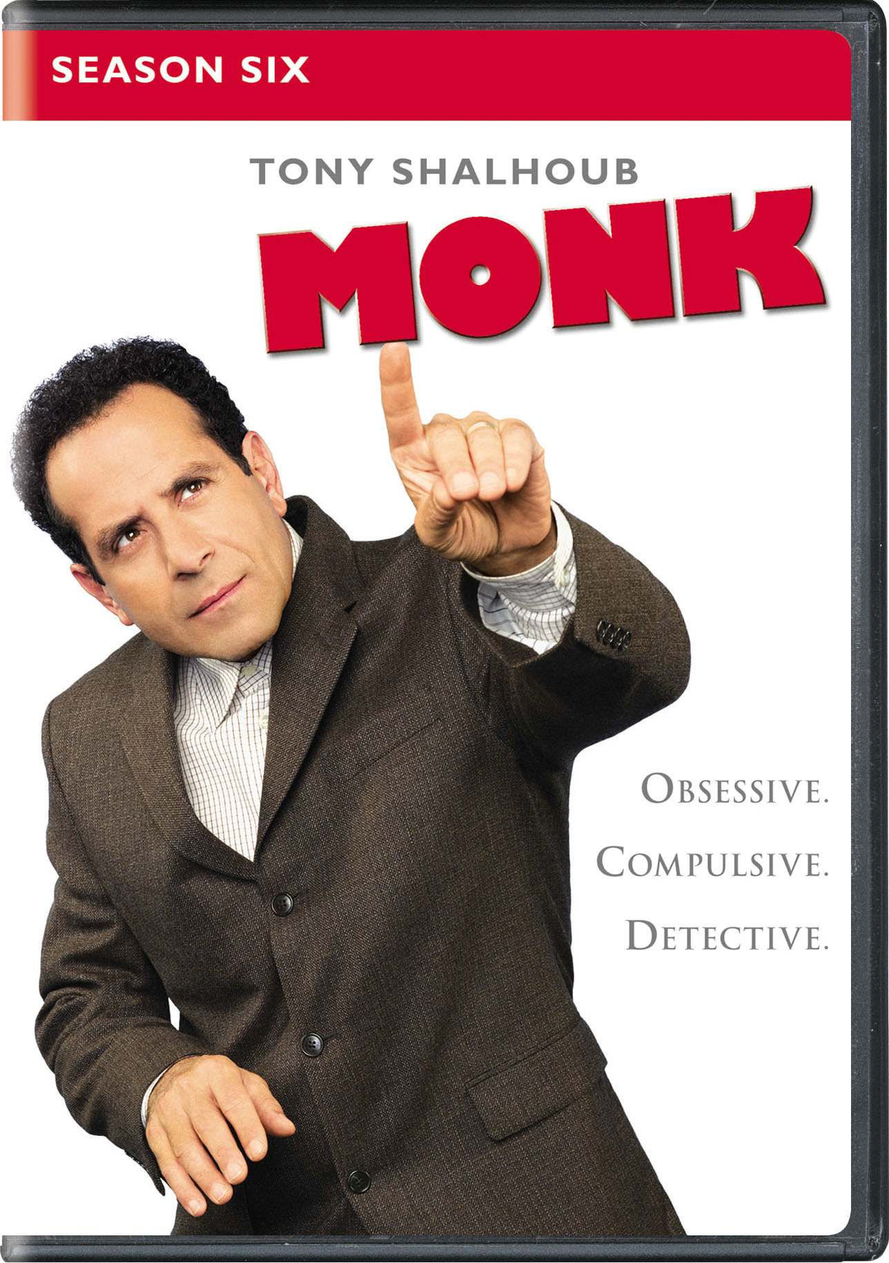 Monk: Season 6 (DVD New Box Art) - DVD   - Drama Television On DVD - TV Shows On GRUV