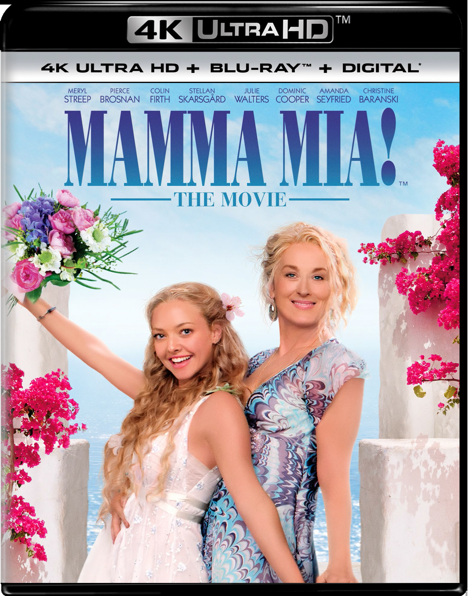 Mamma Mia! (4K Ultra HD (10th Anniversary)) - UHD [ 2008 ]  - Musical Movies On 4K Ultra HD Blu-ray - Movies On GRUV