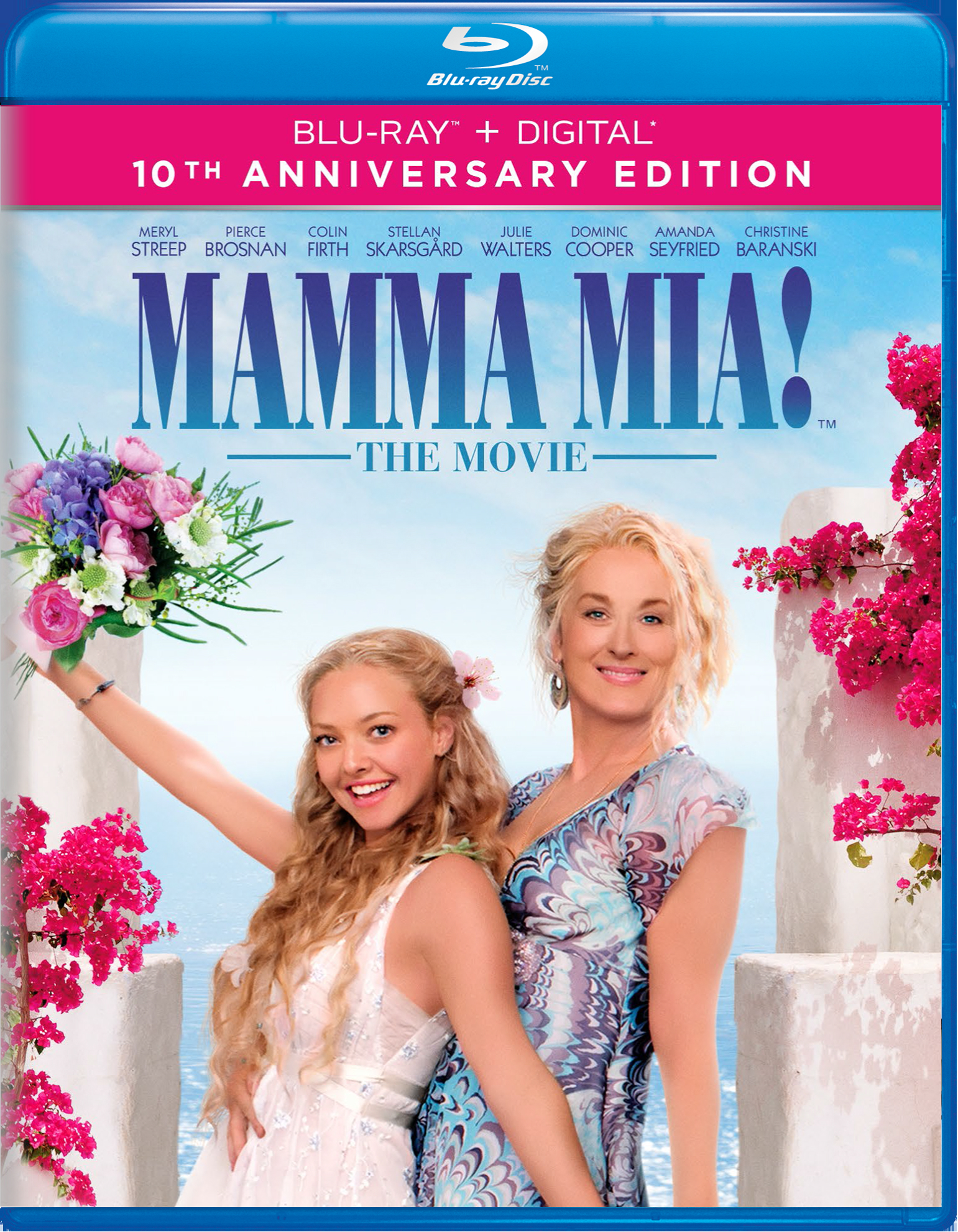 Mamma Mia! (10th Anniversary Edition) - Blu-ray [ 2008 ]  - Musical Movies On Blu-ray - Movies On GRUV