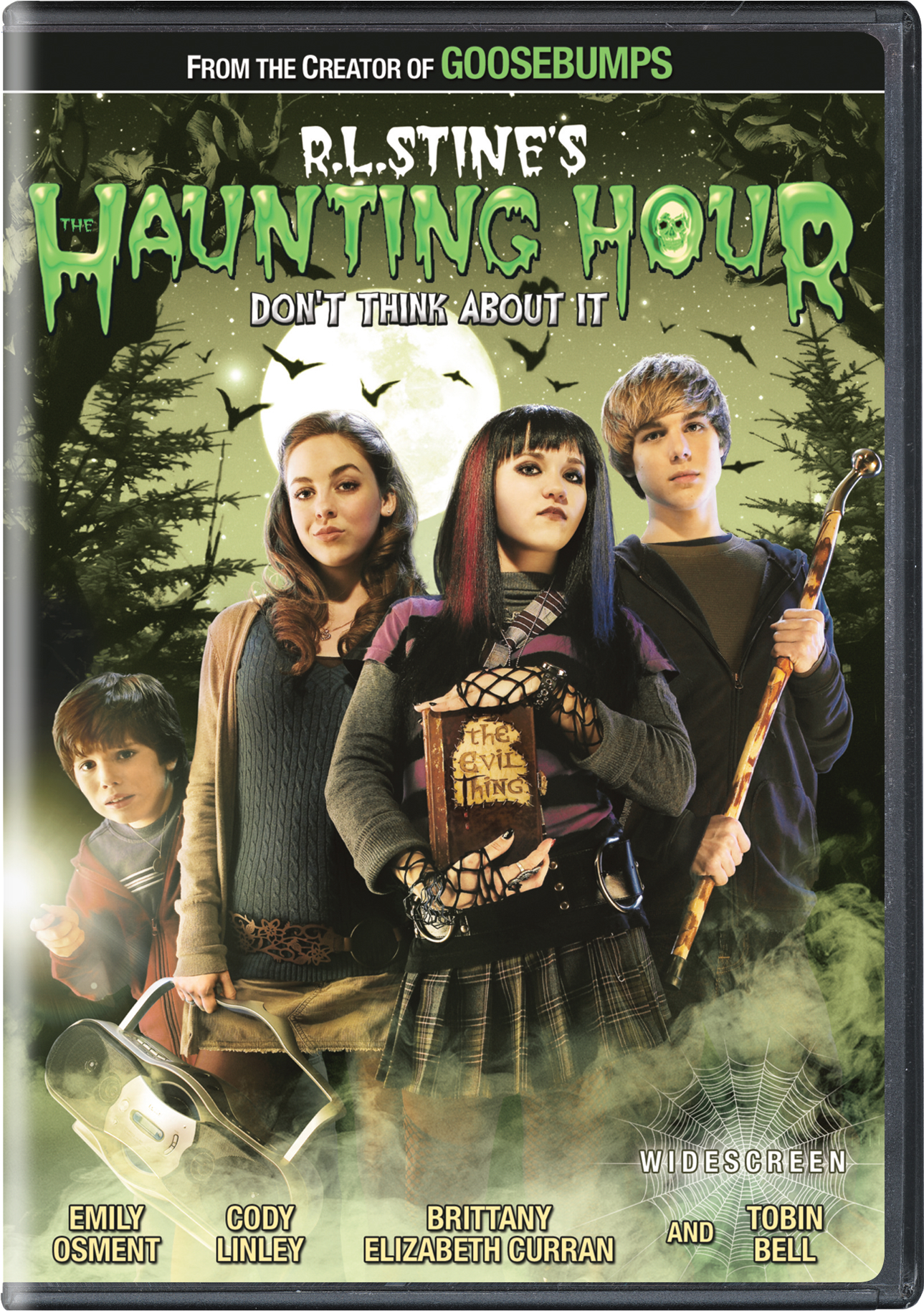 R.L. Stine's The Haunting Hour: Don't Think About It (DVD Widescreen) - DVD [ 2007 ]  - Adventure Movies On DVD - Movies On GRUV
