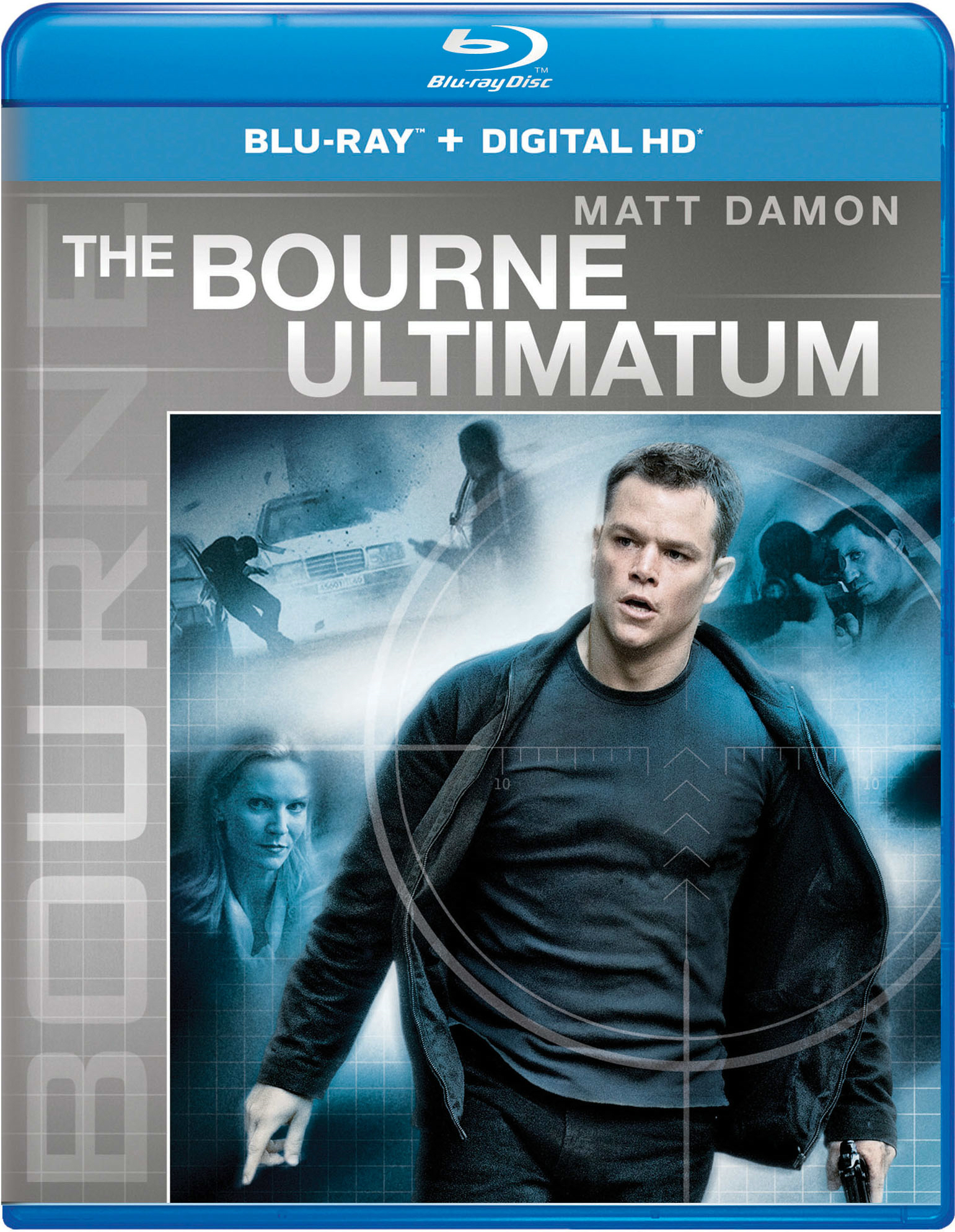 The Bourne Ultimatum (Blu-ray New Box Art) - Blu-ray [ 2007 ]  - Thriller Movies On Blu-ray - Movies On GRUV