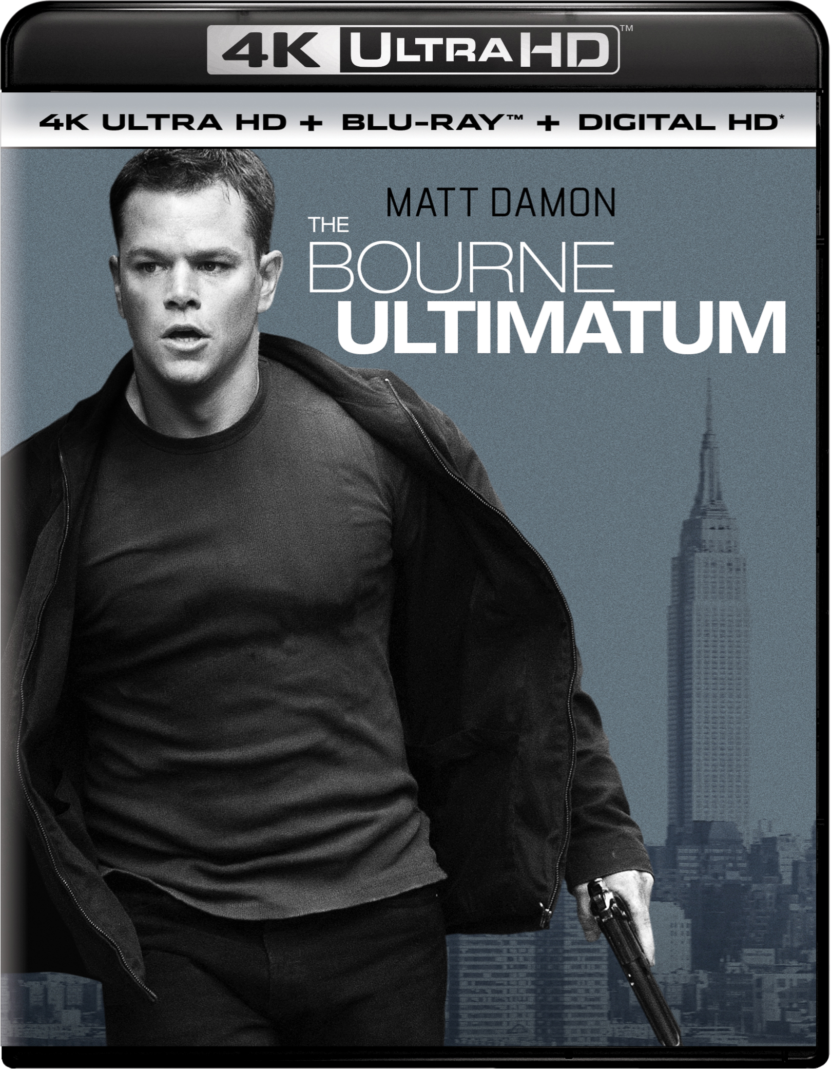 The Bourne Ultimatum (4K Ultra HD) - UHD [ 2007 ]  - Thriller Movies On 4K Ultra HD Blu-ray - Movies On GRUV
