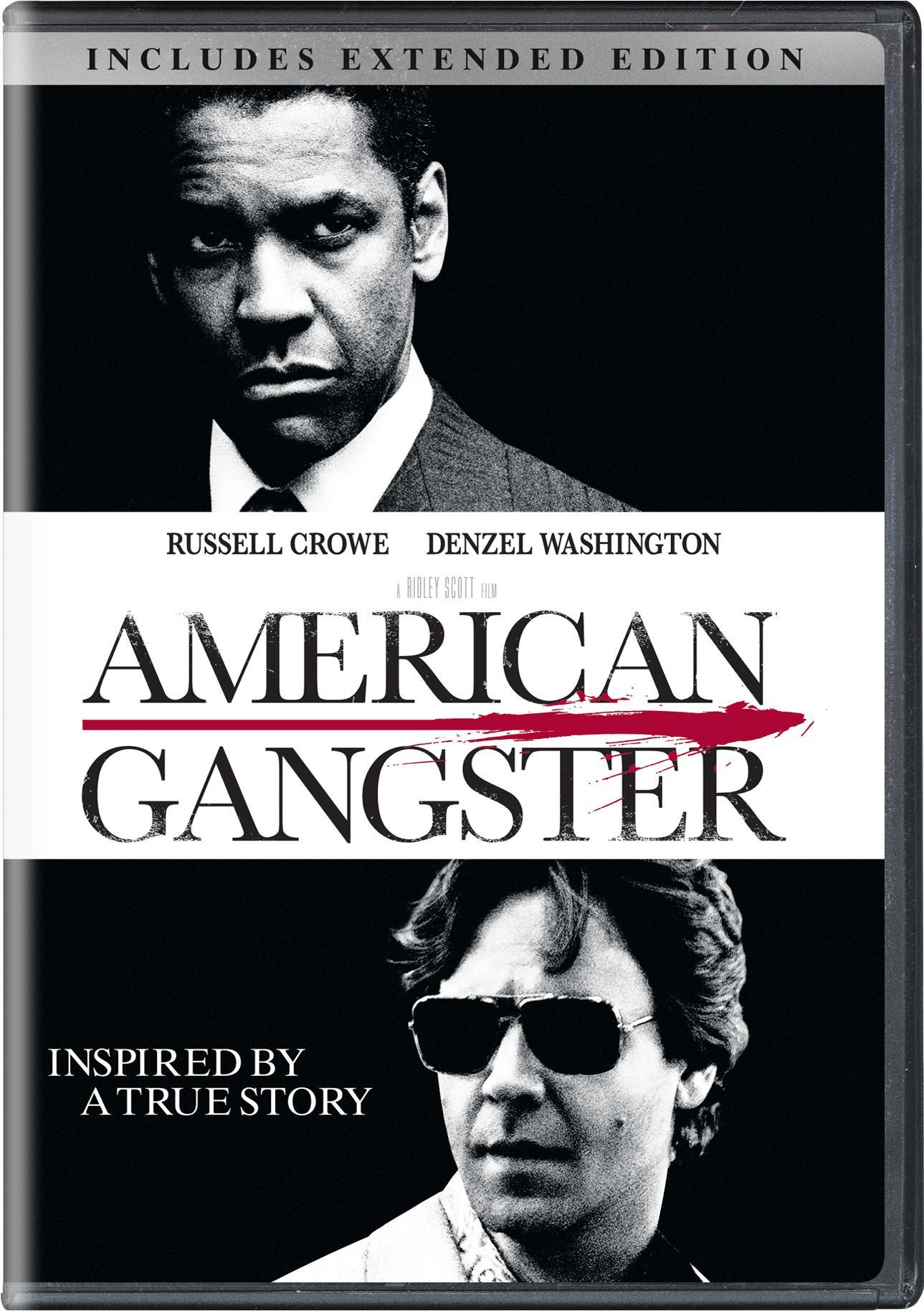 American Gangster (DVD Single Disc) - DVD [ 2007 ]  - Thriller Movies On DVD - Movies On GRUV