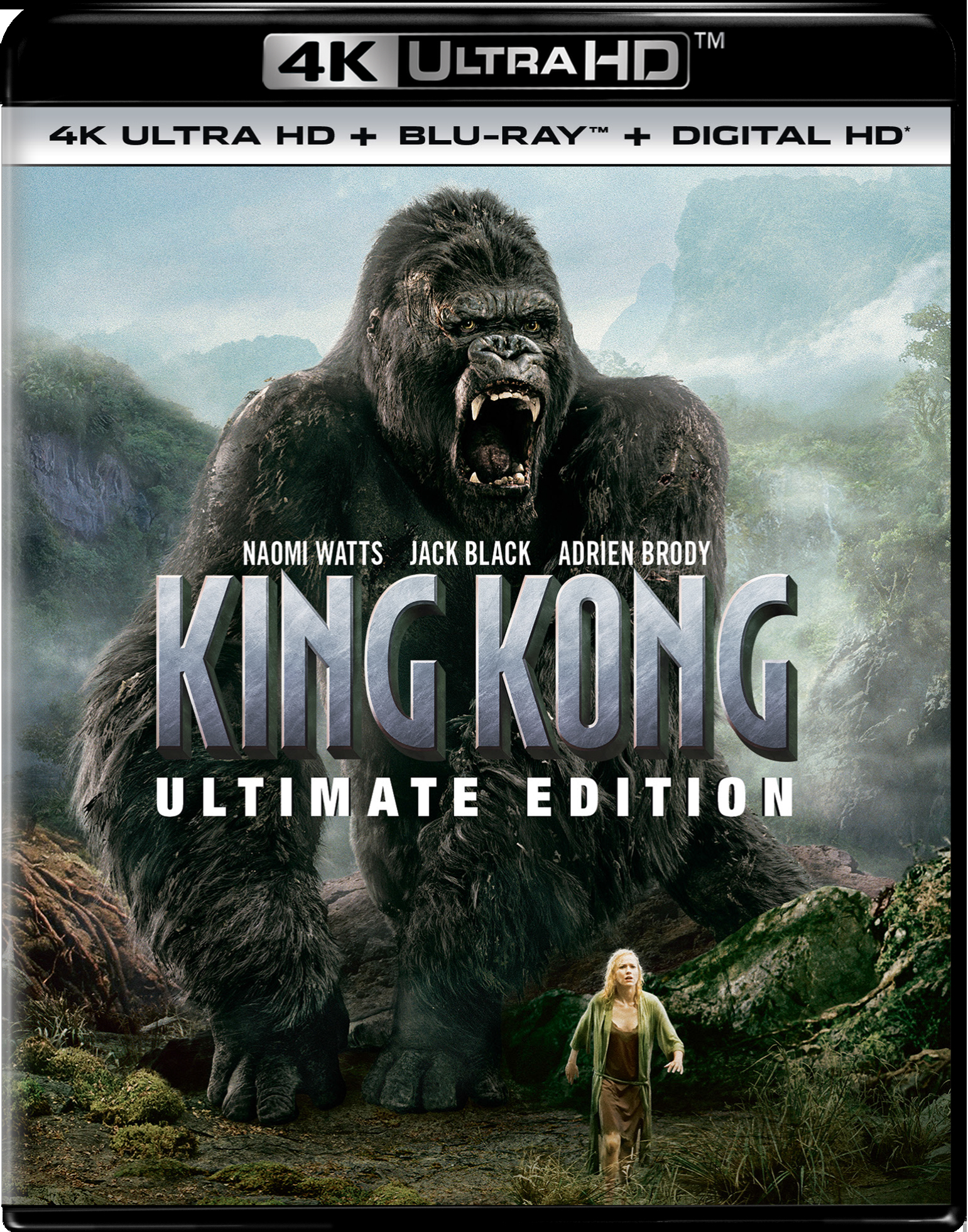 King Kong (4K Ultra HD) - UHD [ 2005 ]  - Adventure Movies On 4K Ultra HD Blu-ray - Movies On GRUV