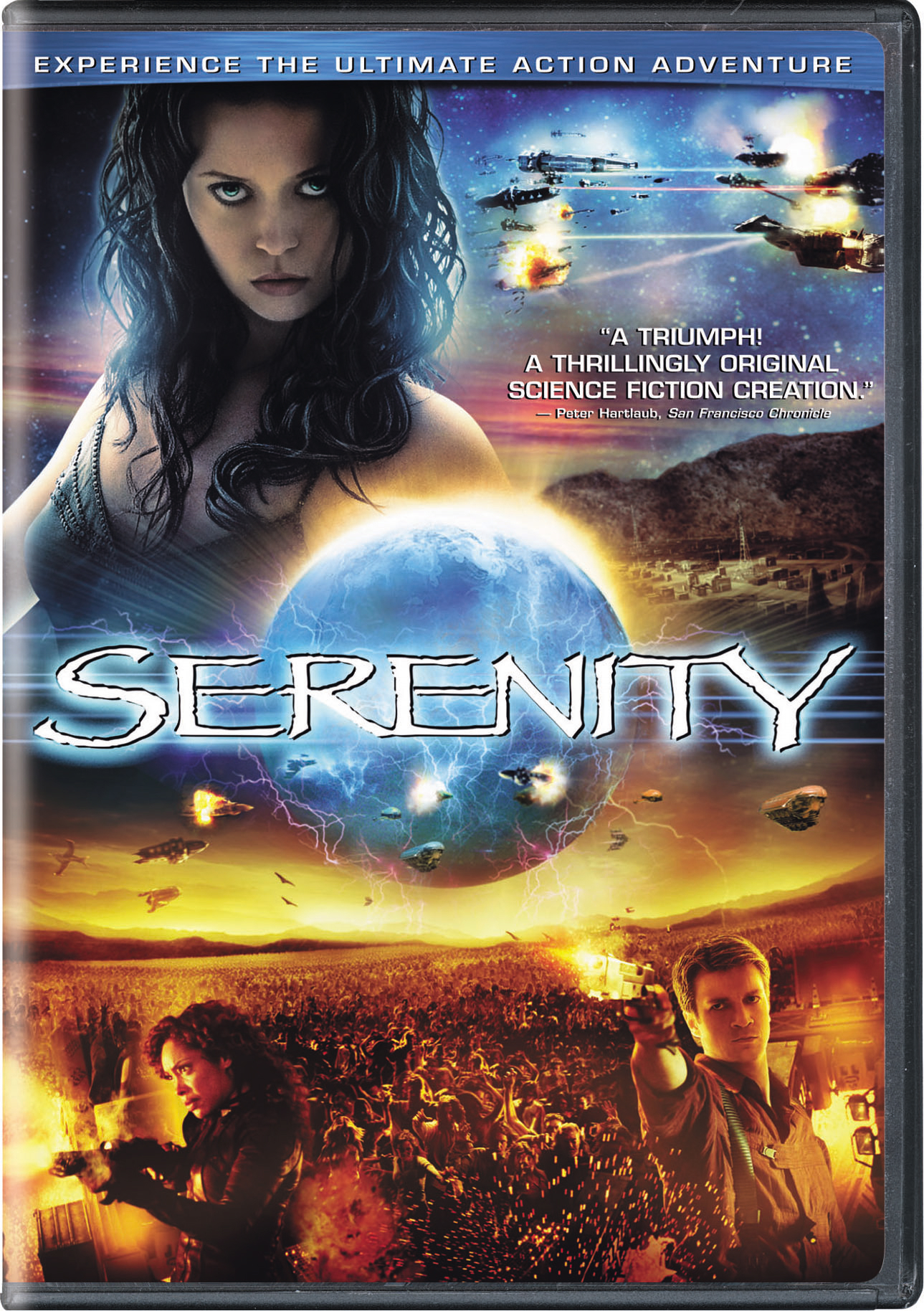 Serenity (Widescreen) - DVD [ 2005 ]  - Sci Fi Movies On DVD - Movies On GRUV
