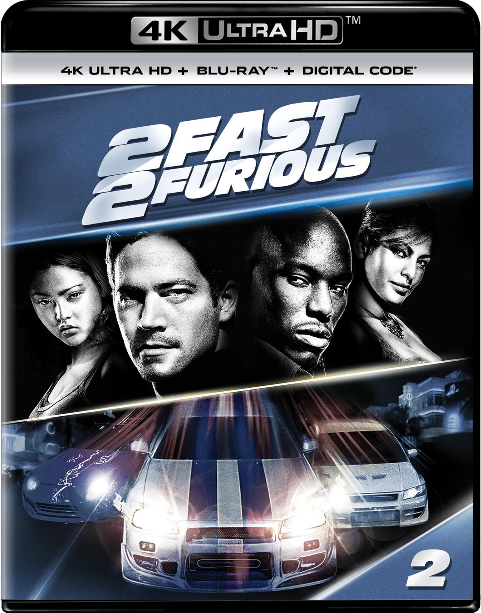 2 Fast 2 Furious (4K Ultra HD) - UHD [ 2003 ]  - Action Movies On 4K Ultra HD Blu-ray - Movies On GRUV