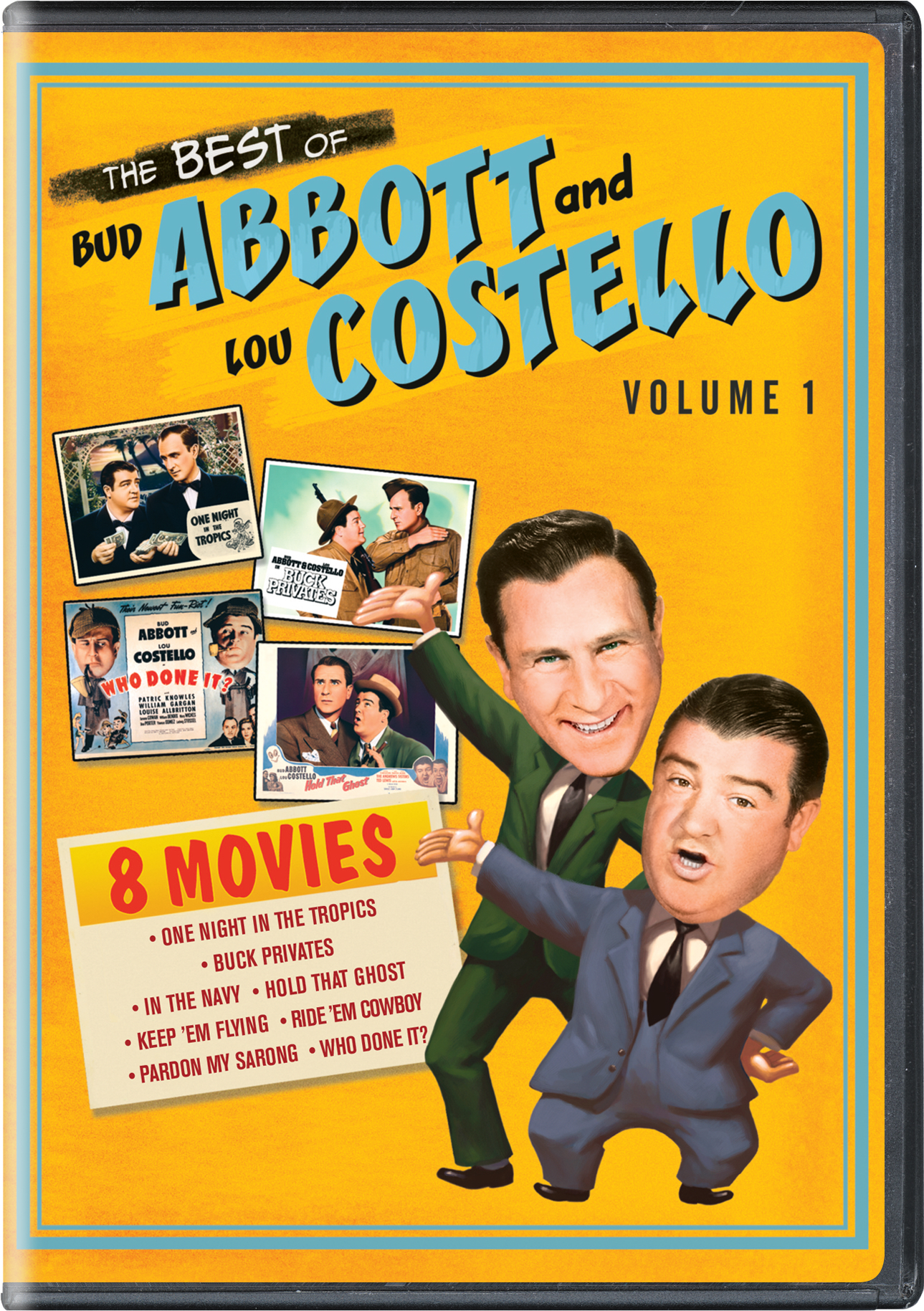 The Best Of Bud Abbott And Lou Costello: Volume 1 - DVD   - Comedy Movies On DVD - Movies On GRUV