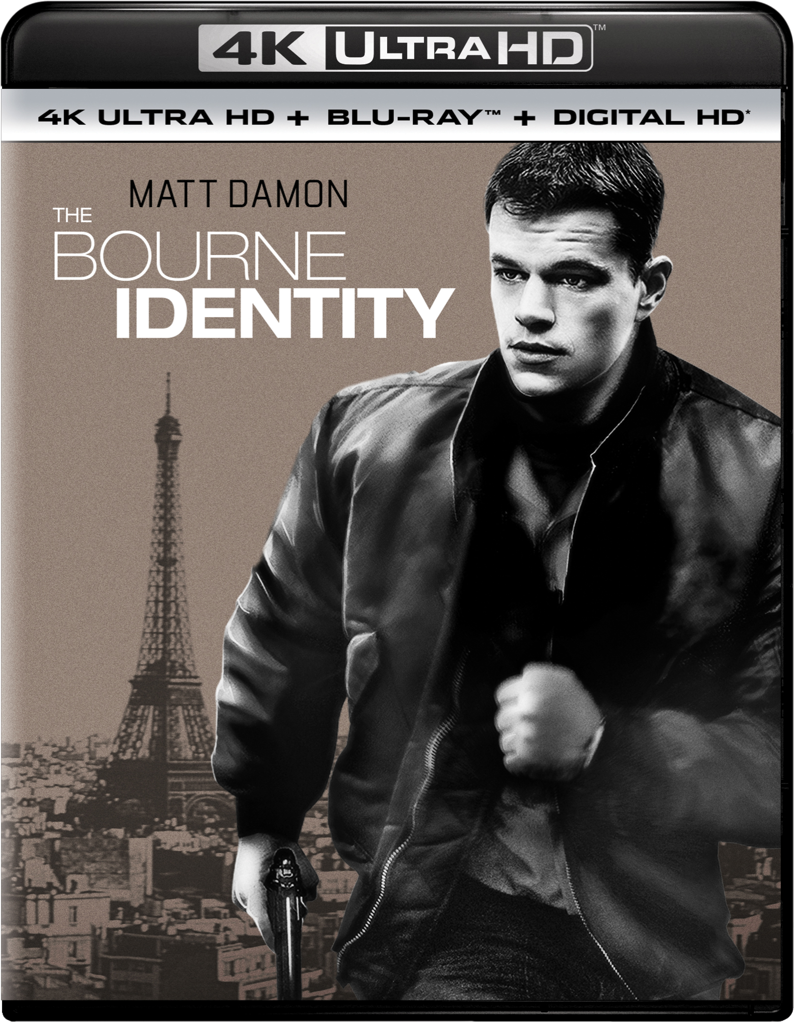 The Bourne Identity (4K Ultra HD) - UHD [ 2002 ]  - Thriller Movies On 4K Ultra HD Blu-ray - Movies On GRUV