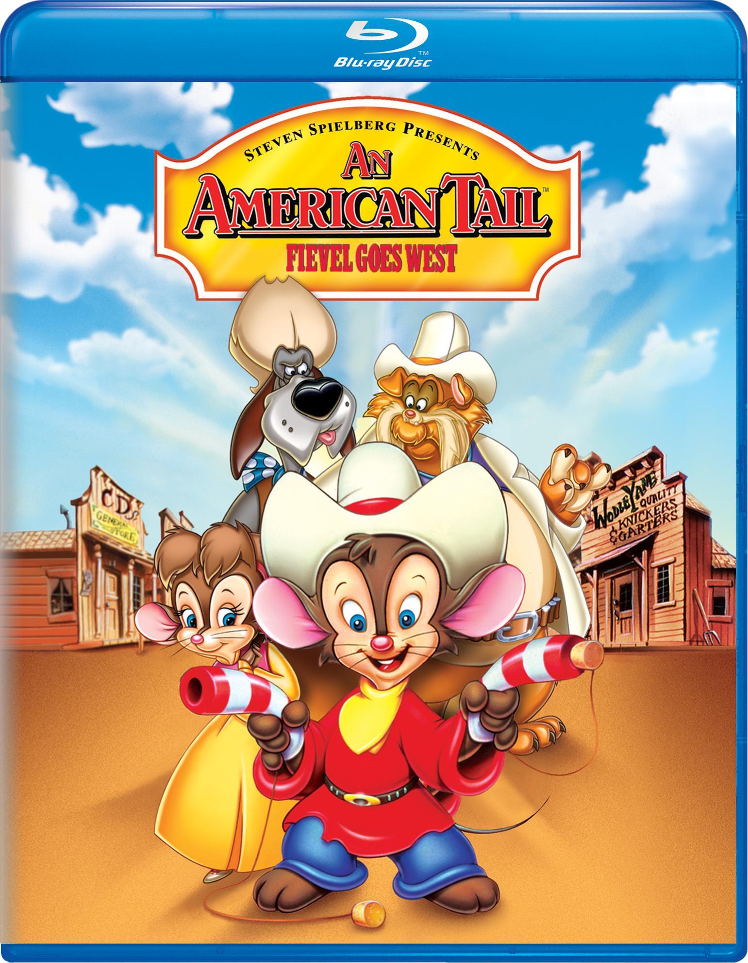 An American Tail: Fievel Goes West - Blu-ray [ 1991 ] - Children Movies on Blu-ray