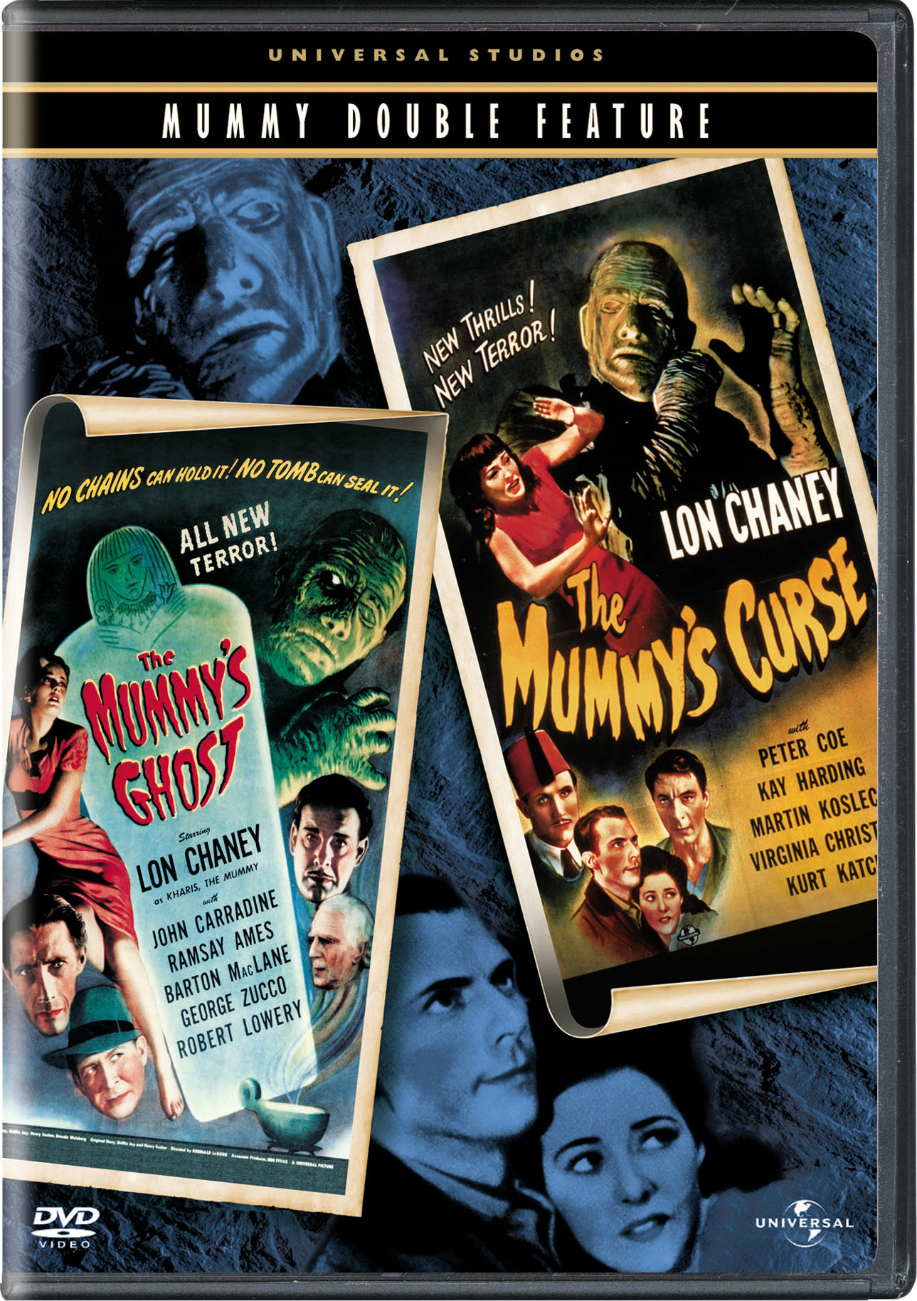 The Mummy's Ghost/The Mummy's Curse (DVD Double Feature) - DVD [ 1944 ]  - Horror Movies On DVD - Movies On GRUV