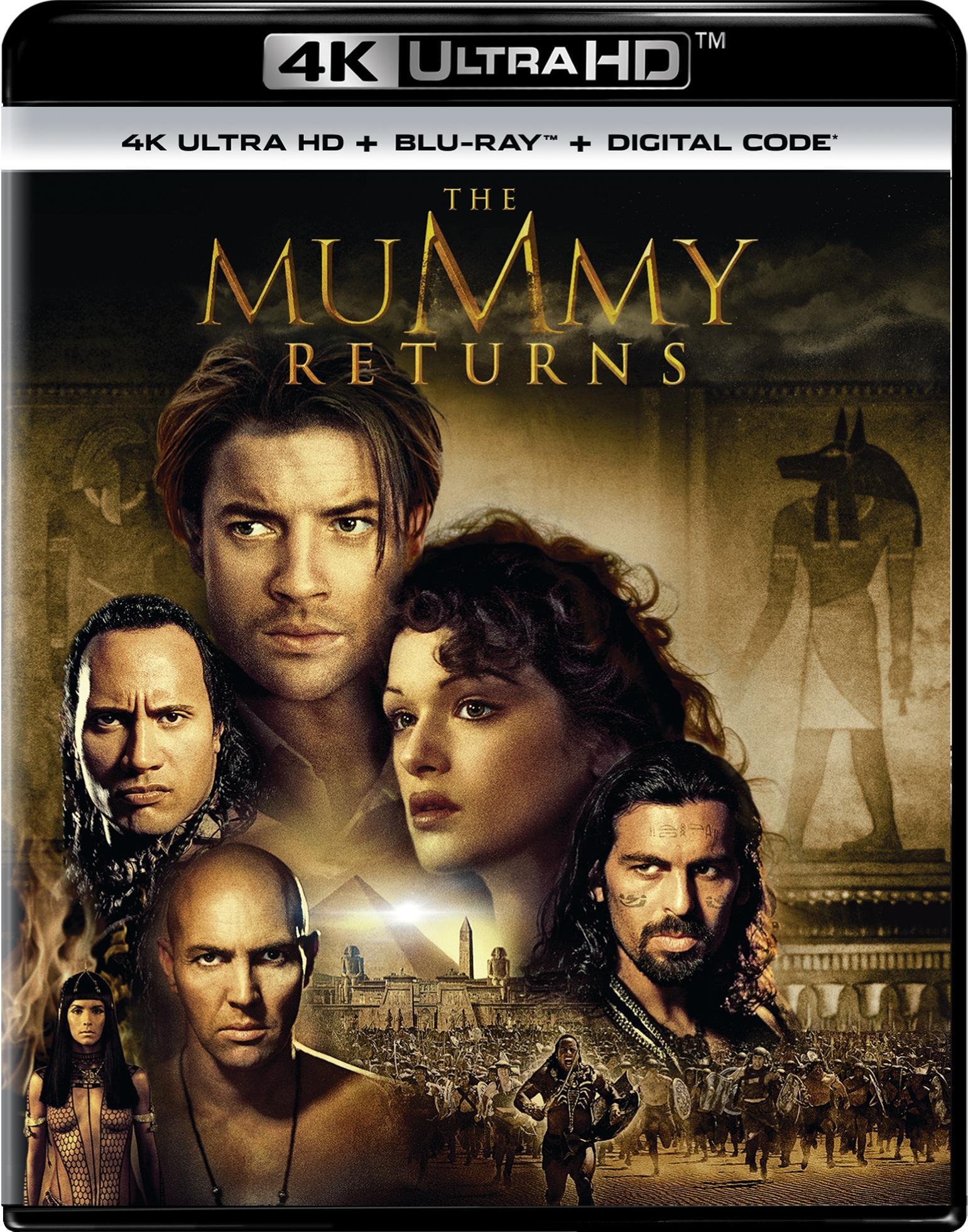 The Mummy Returns (4K Ultra HD) - UHD [ 2001 ]  - Adventure Movies On 4K Ultra HD Blu-ray - Movies On GRUV