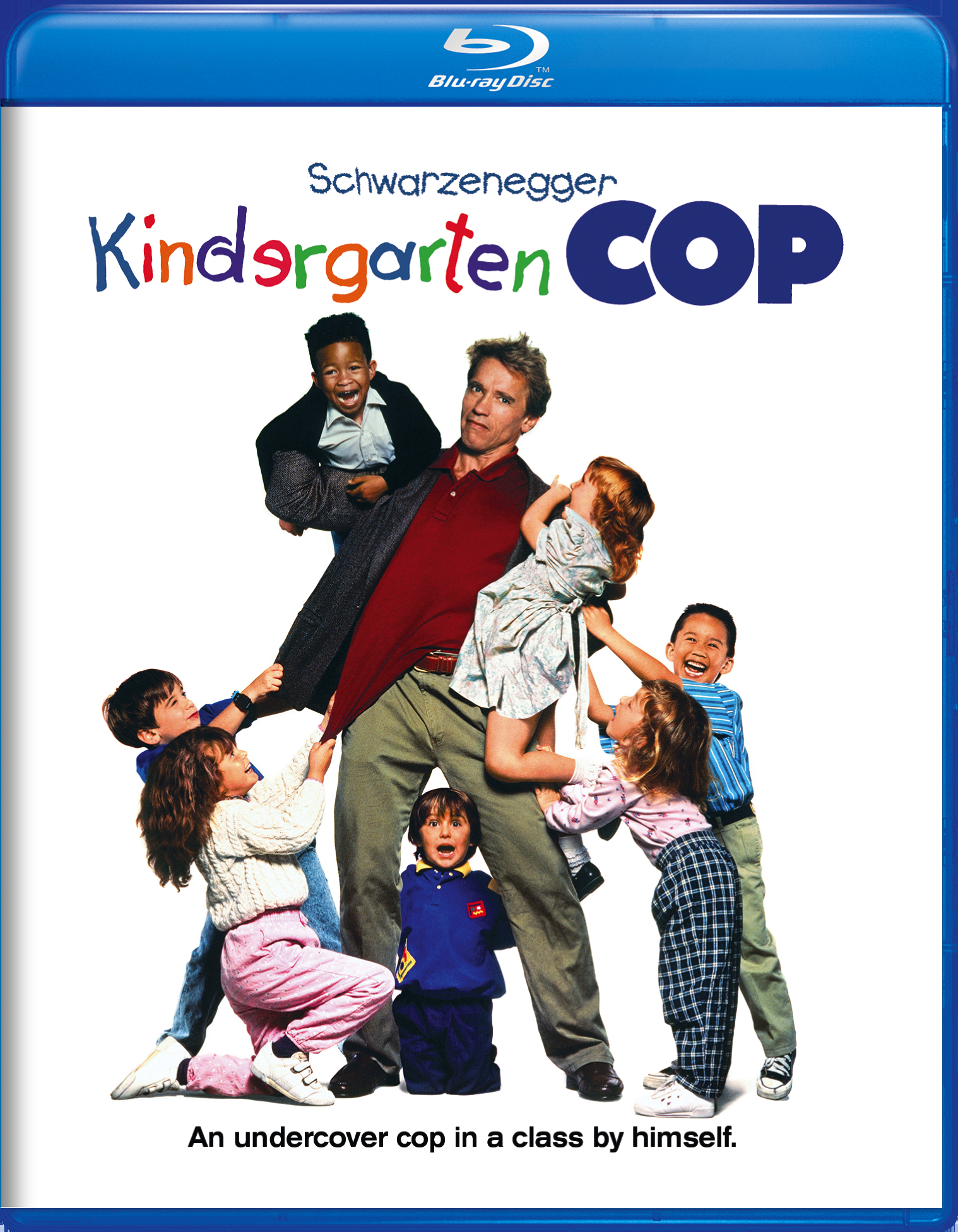 Kindergarten Cop (Blu-ray New Box Art) - Blu-ray [ 1990 ]  - Comedy Movies On Blu-ray - Movies On GRUV