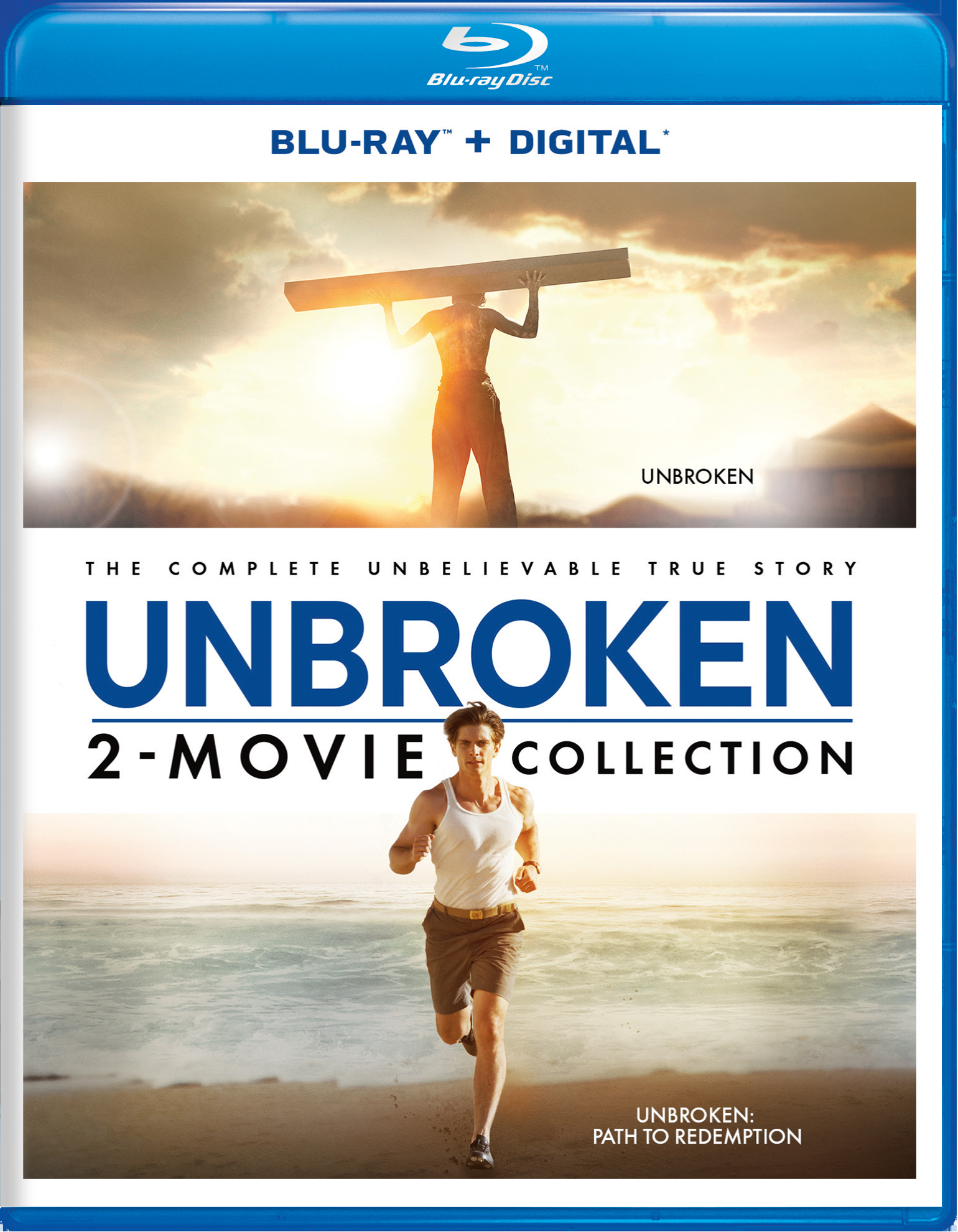 Unbroken/Unbroken - Path To Redemption (Blu-ray + Digital HD) - Blu-ray [ 2018 ]  - War Movies On Blu-ray - Movies On GRUV