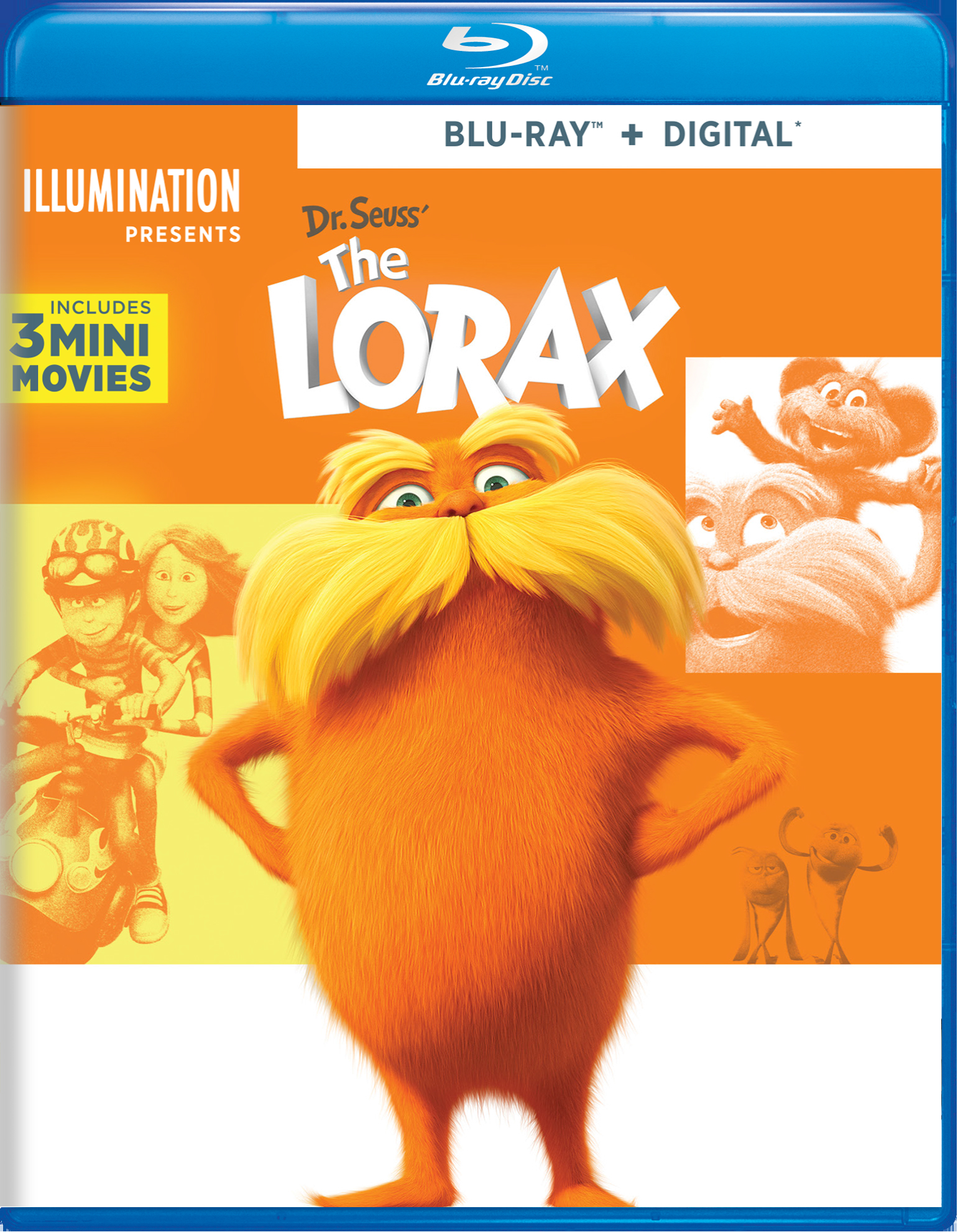 The Lorax - Blu-ray [ 2012 ]  - Children Movies On Blu-ray - Movies On GRUV