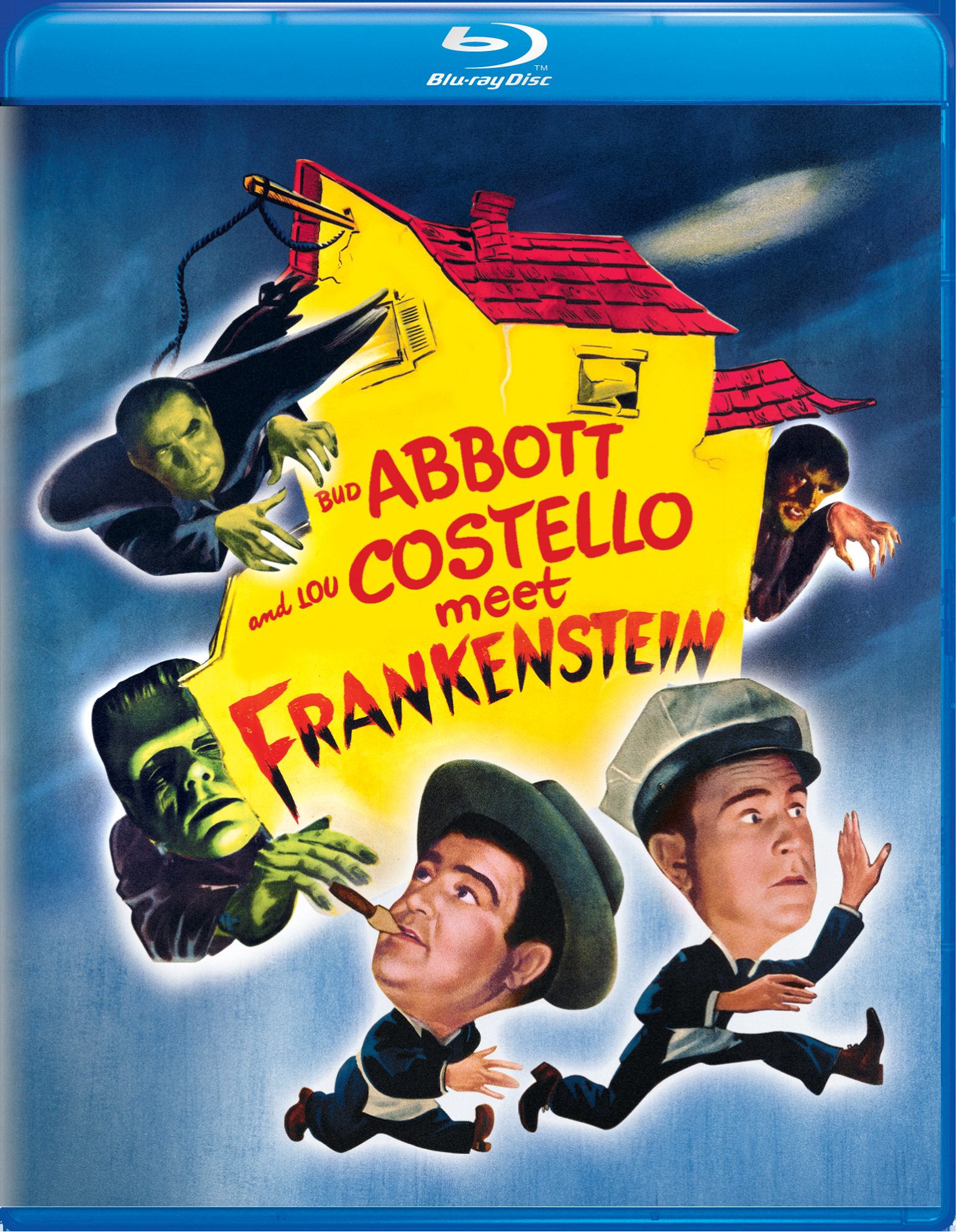 Abbott And Costello Meet Frankenstein (Blu-ray New Box Art) - Blu-ray [ 1948 ]  - Classic Movies On Blu-ray - Movies On GRUV