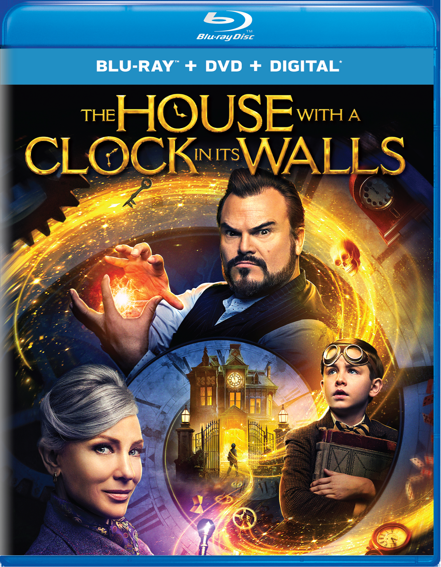 The House With A Clock In Its Walls (DVD + Digital) - Blu-ray [ 2018 ]  - Adventure Movies On Blu-ray - Movies On GRUV