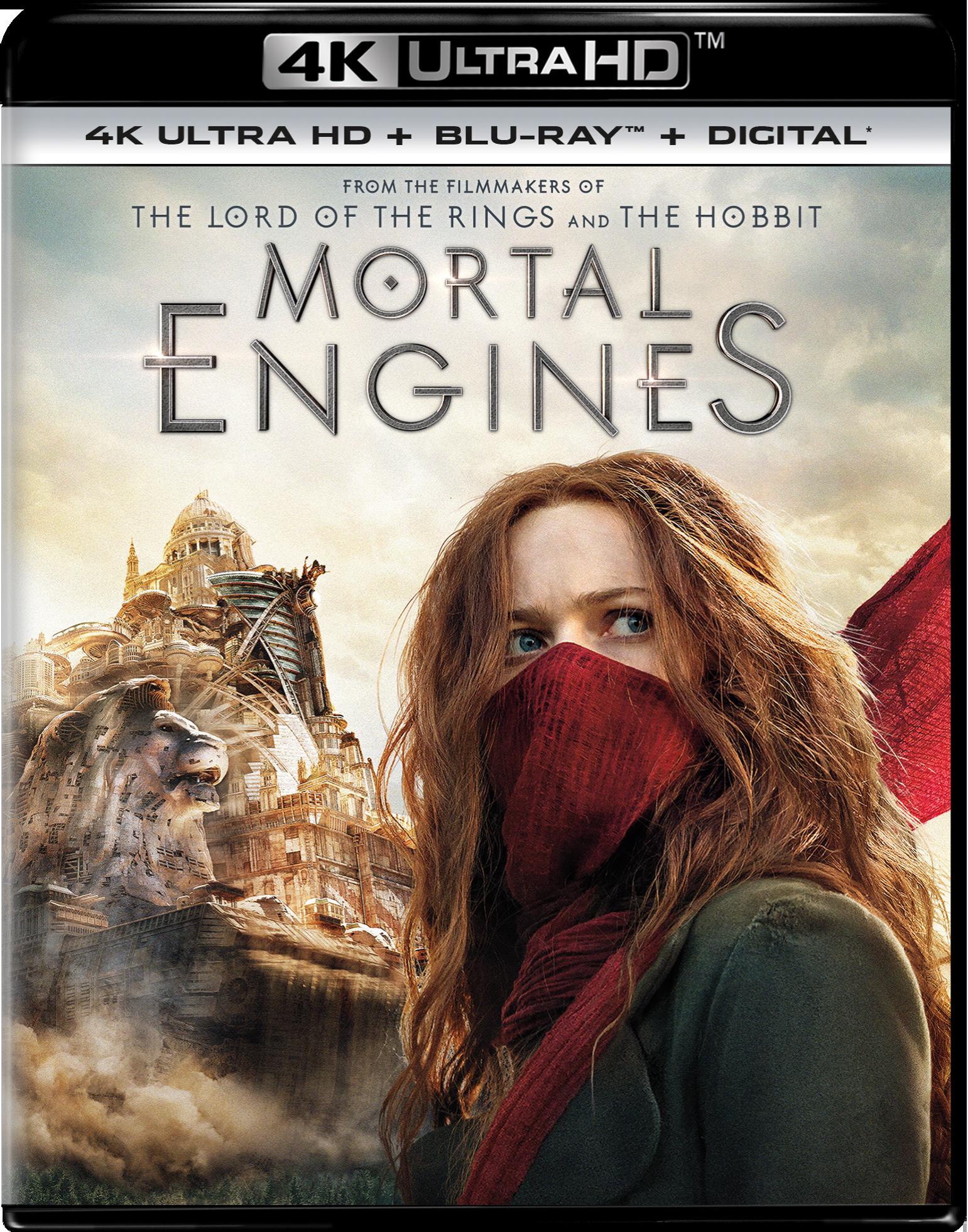 Mortal Engines (4K Ultra HD) - UHD [ 2018 ]  - Sci Fi Movies On 4K Ultra HD Blu-ray - Movies On GRUV