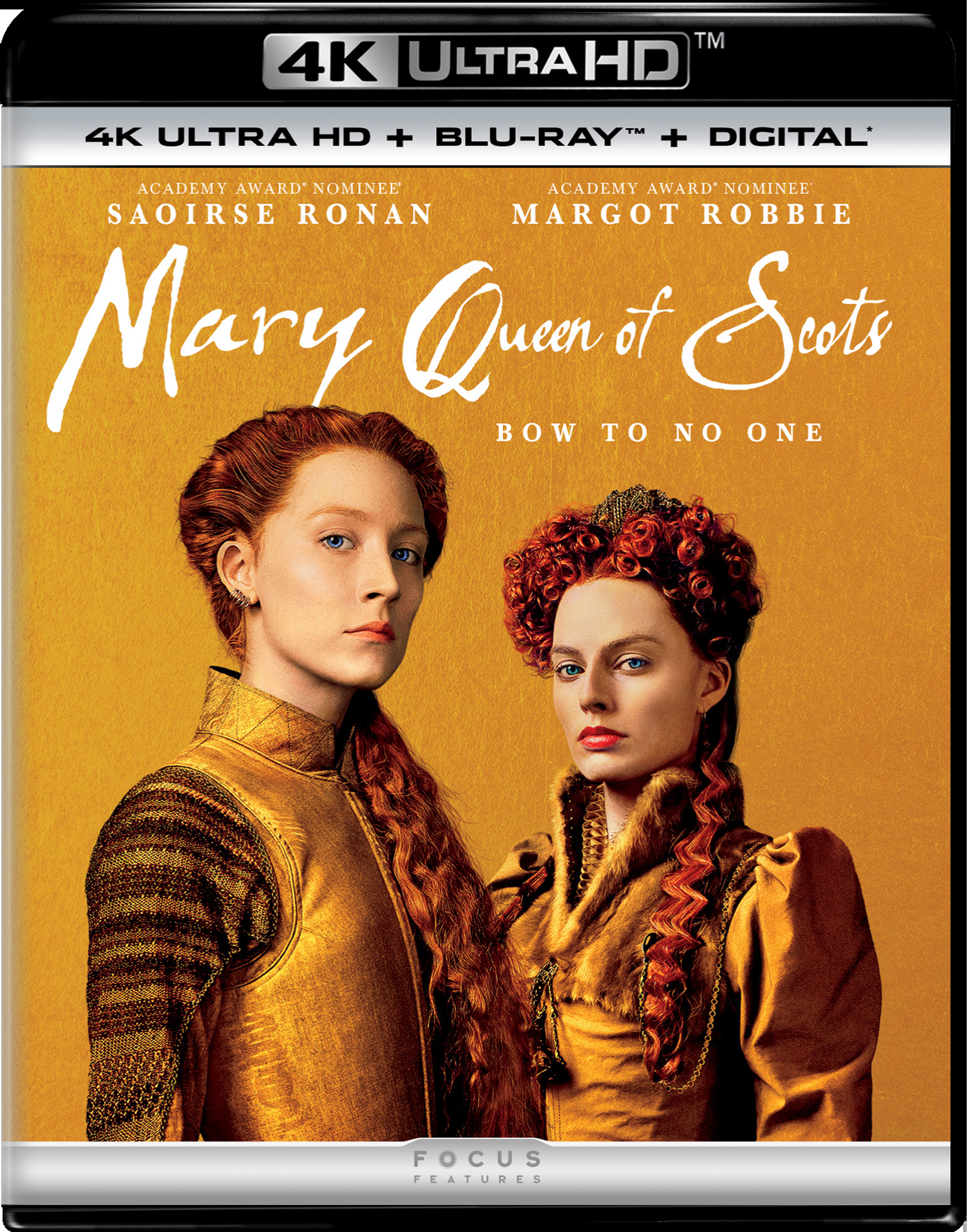 Mary Queen Of Scots (4K Ultra HD) - UHD [ 2018 ]  - Drama Movies On 4K Ultra HD Blu-ray - Movies On GRUV