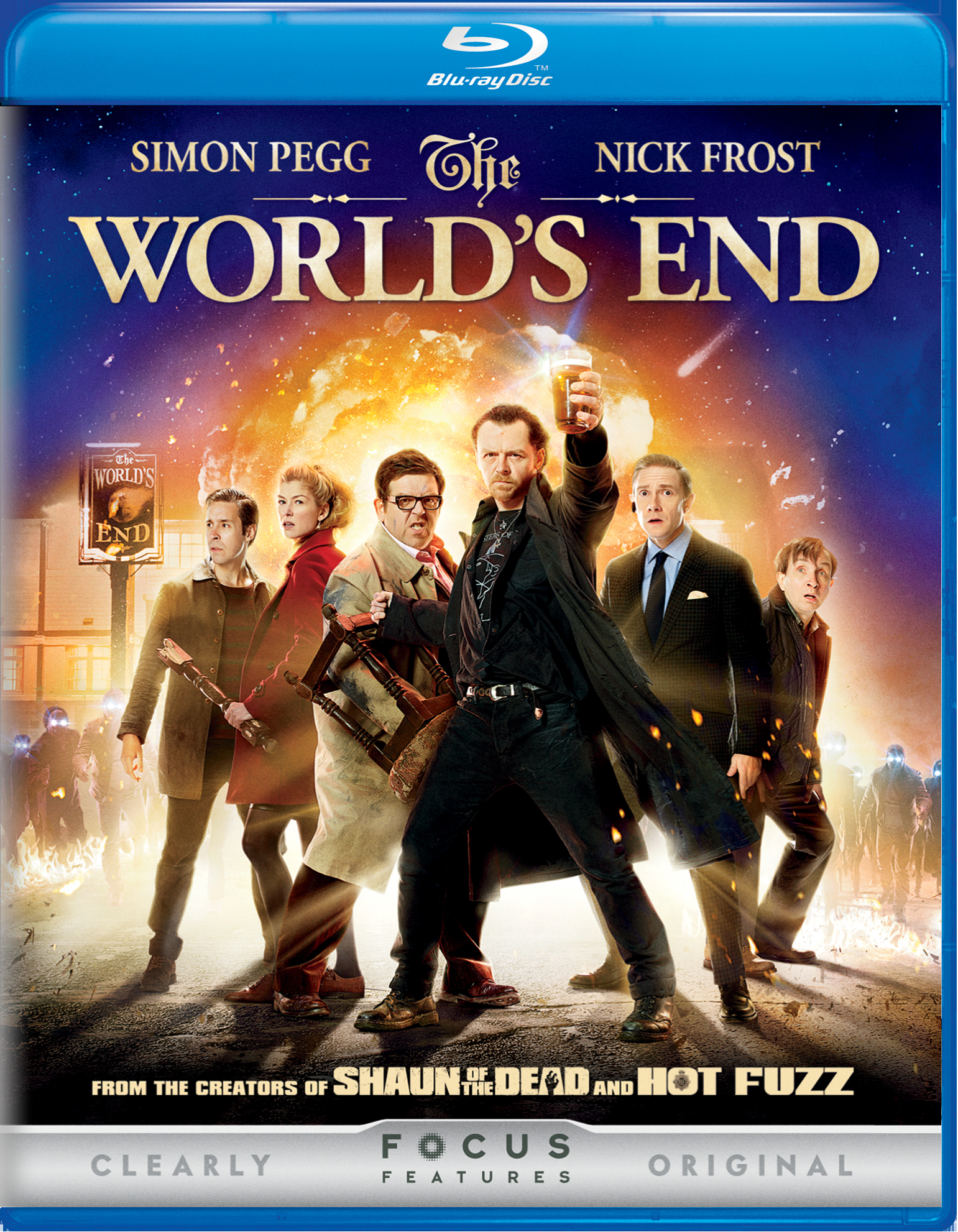 The World's End (Blu-ray New Box Art) - Blu-ray [ 2013 ]  - Comedy Movies On Blu-ray - Movies On GRUV