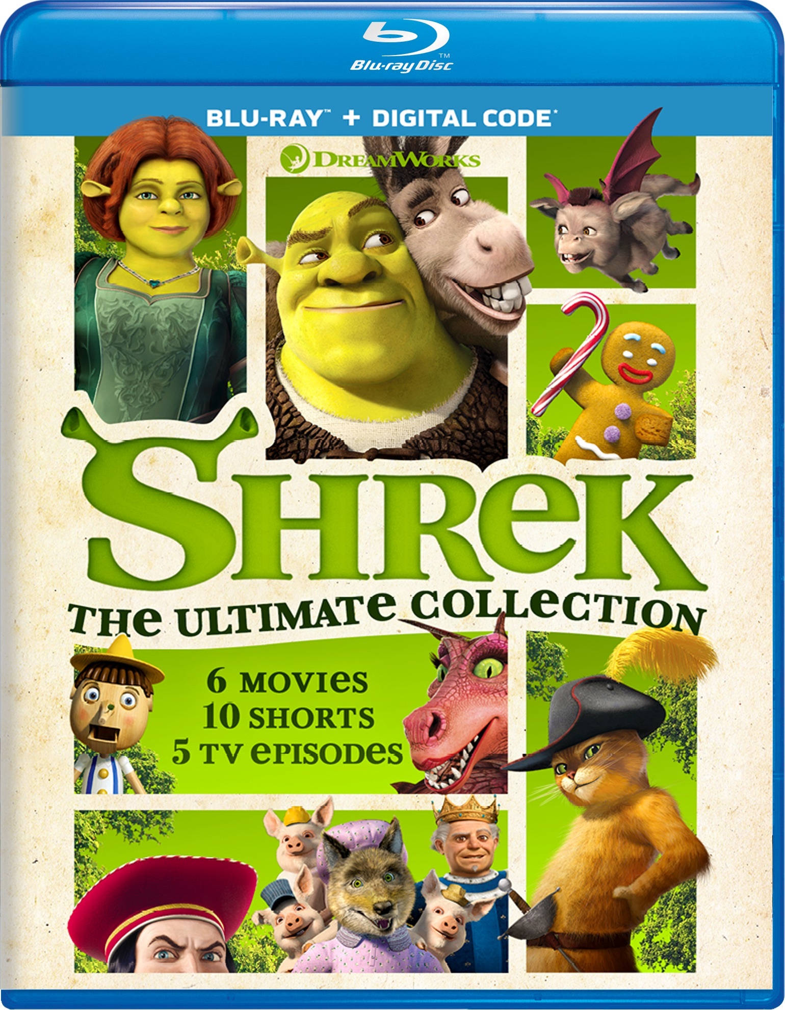 Buy Shrek: The Ultimate Collection Blu-ray | GRUV