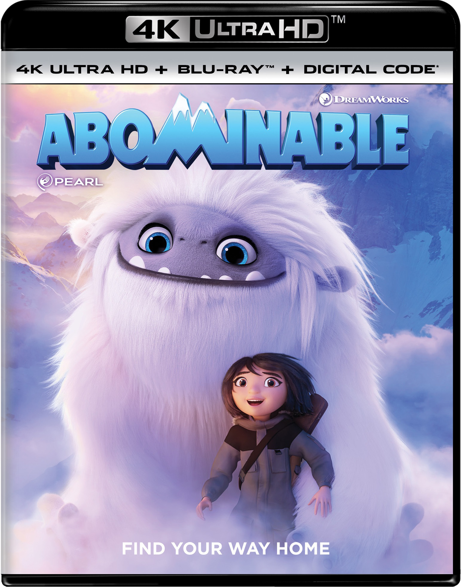Abominable (4K Ultra HD + Blu-ray + Digital Download) - UHD [ 2019 ]  - Animation Movies On 4K Ultra HD Blu-ray - Movies On GRUV