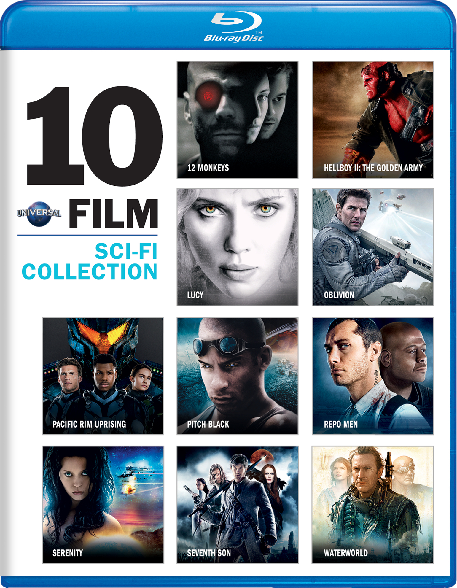 Universal 10-Film Sci-Fi Collection - Blu-ray [ ] - Sci Fi Movies on Blu-ray