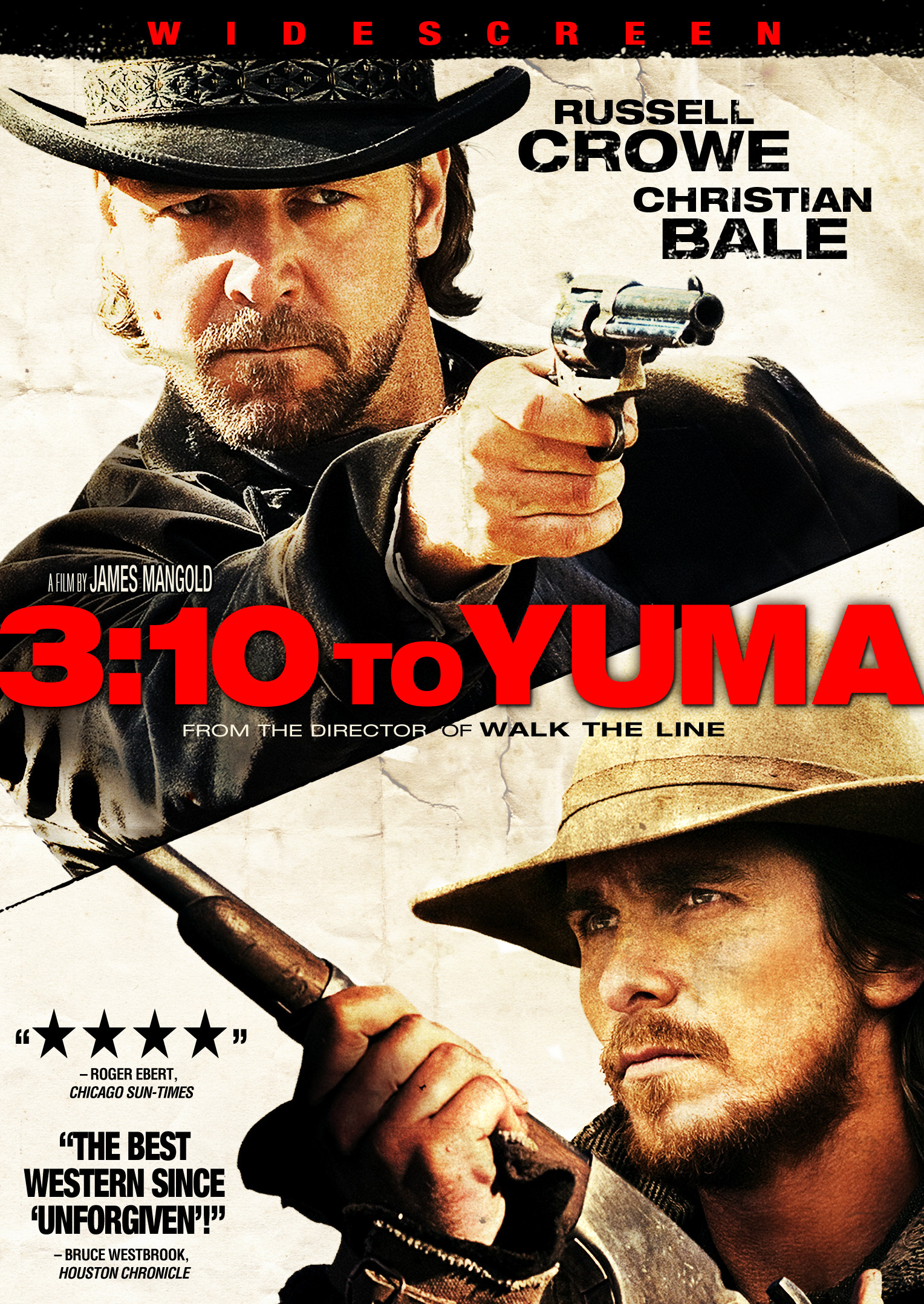 3:10 To Yuma (Widescreen) - DVD [ 2007 ]  - Western Movies On DVD - Movies On GRUV