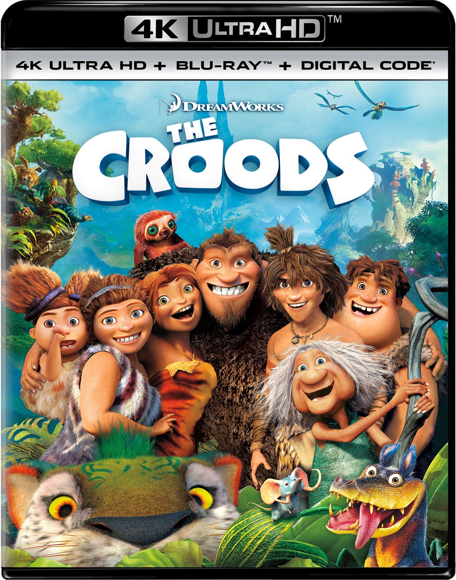 The Croods (4K Ultra HD) - UHD [ 2013 ]  - Animation Movies On 4K Ultra HD Blu-ray - Movies On GRUV