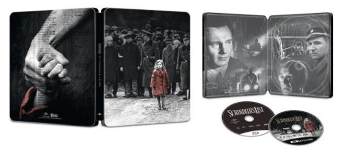 Schindler's List (4K Ultra HD + Blu-ray (Steelbook)) - Blu-ray [ 1993 ] - Drama Movies on Blu-ray