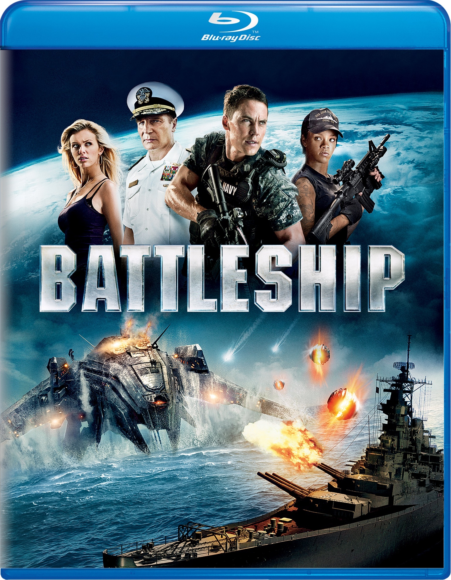 Battleship (Blu-ray New Box Art) - Blu-ray [ 2012 ]  - Sci Fi Movies On Blu-ray - Movies On GRUV