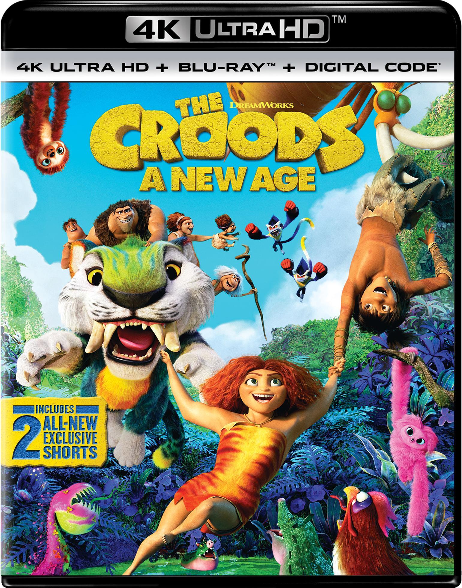 The Croods: A New Age (4K Ultra HD + Blu-ray) - UHD [ 2020 ]  - Animation Movies On 4K Ultra HD Blu-ray - Movies On GRUV