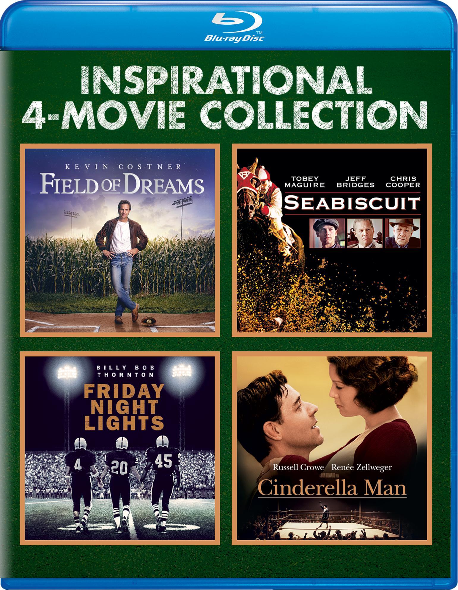 Inspirational 4-movie Collection (Field of Dreams/Seabiscuit/ (Blu-ray Set)  [Blu-ray]