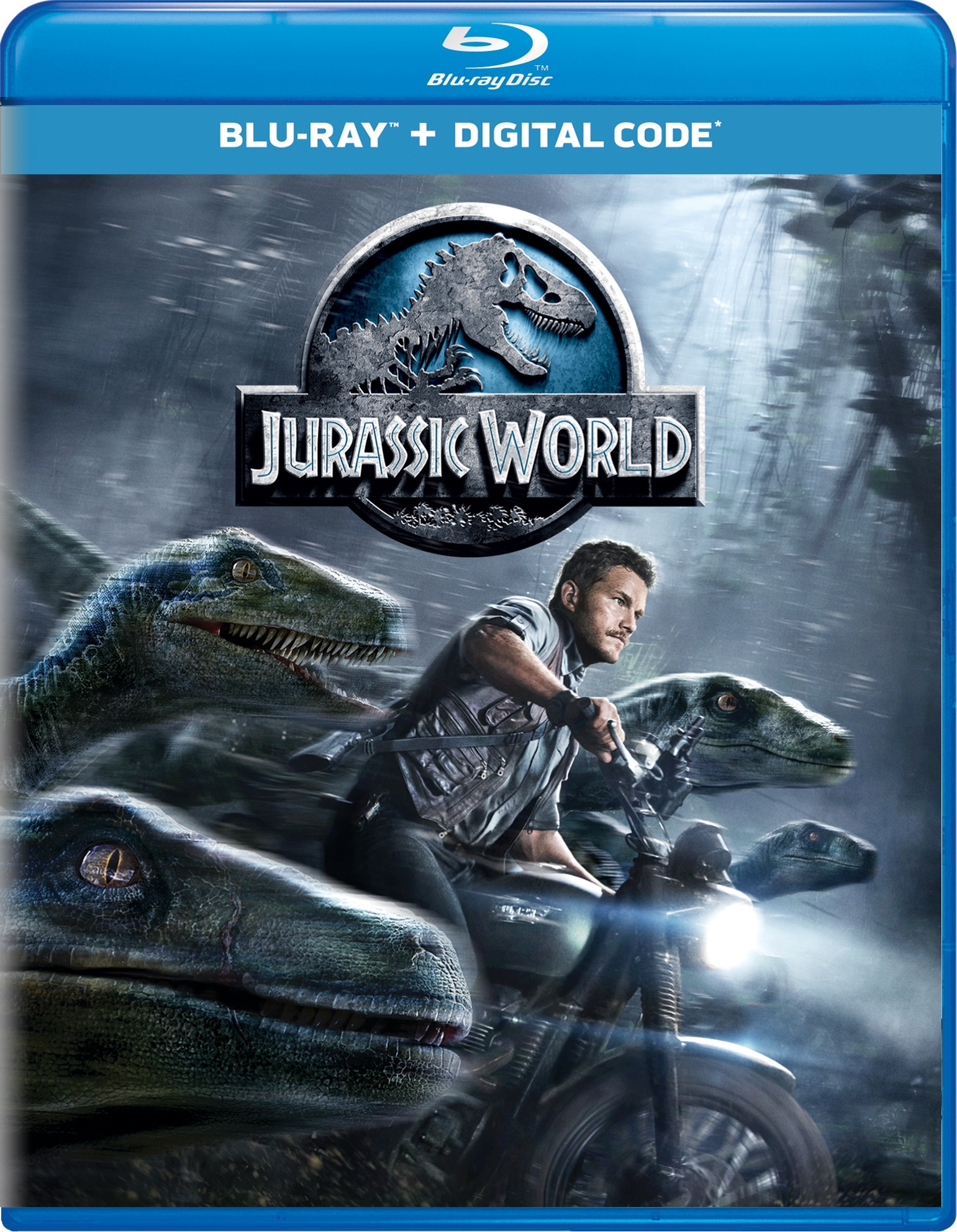 Jurassic World (Blu-ray + Digital Copy) - Blu-ray [ 2015 ]  - Adventure Movies On Blu-ray - Movies On GRUV