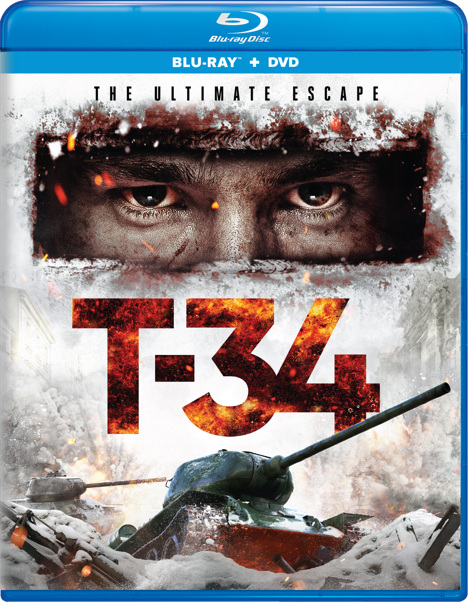 T-34 (with DVD) - Blu-ray [ 2018 ]  - Action Movies On Blu-ray - Movies On GRUV