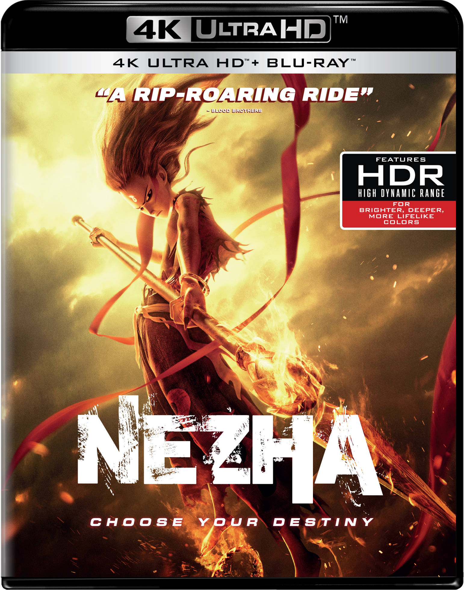 Ne Zha (4K Ultra HD + Blu-ray) - UHD [ 2019 ]  - Animation Movies On 4K Ultra HD Blu-ray - Movies On GRUV